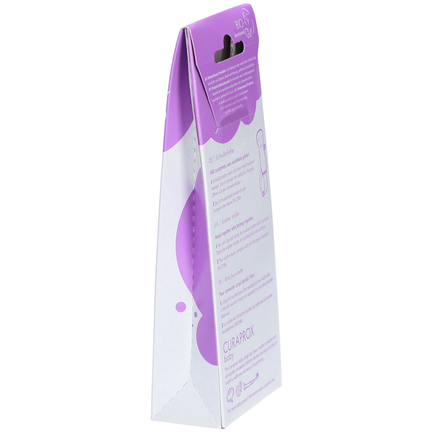 CURAPROX® Attache-sucette, transparent