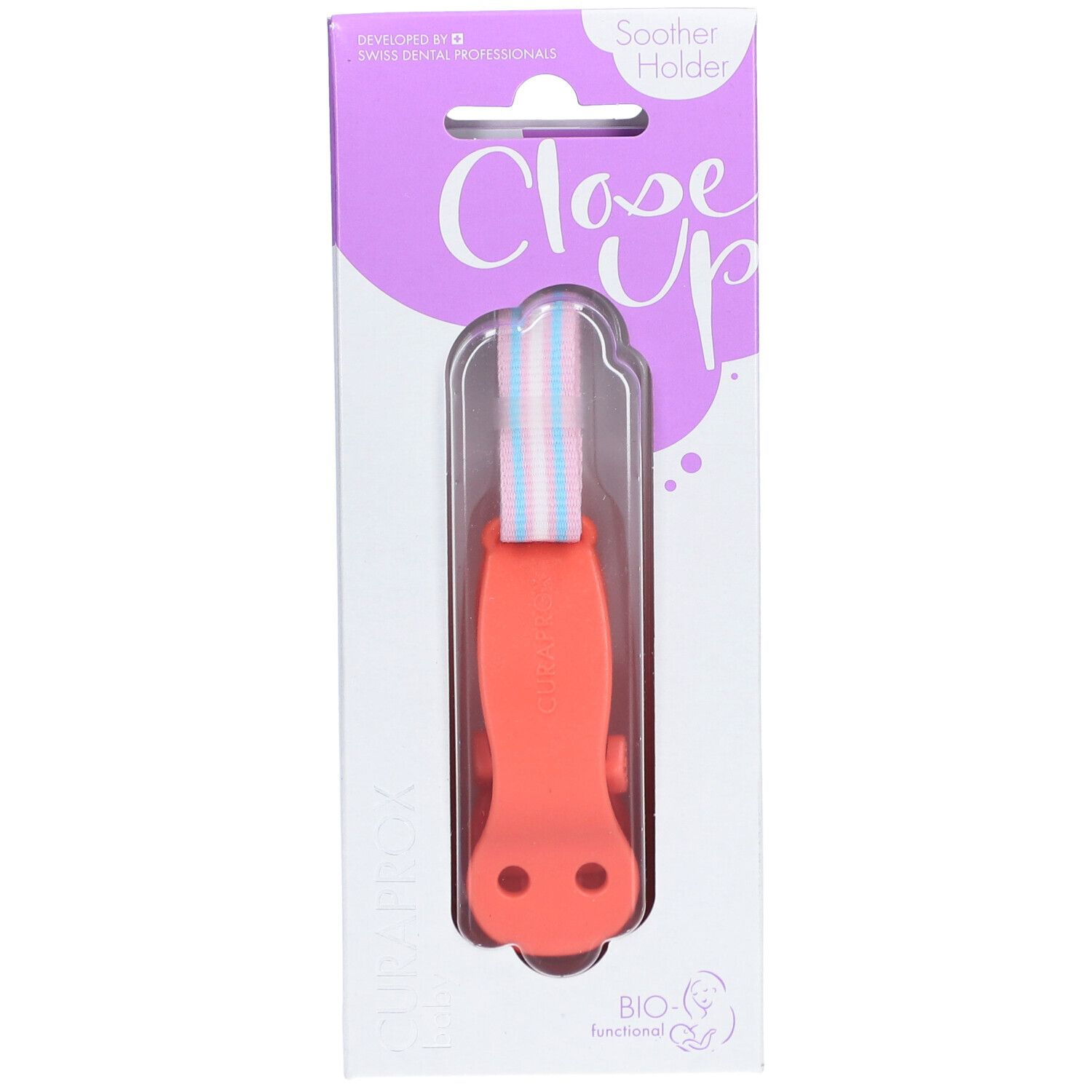 CURAPROX® Attache-sucette, transparent
