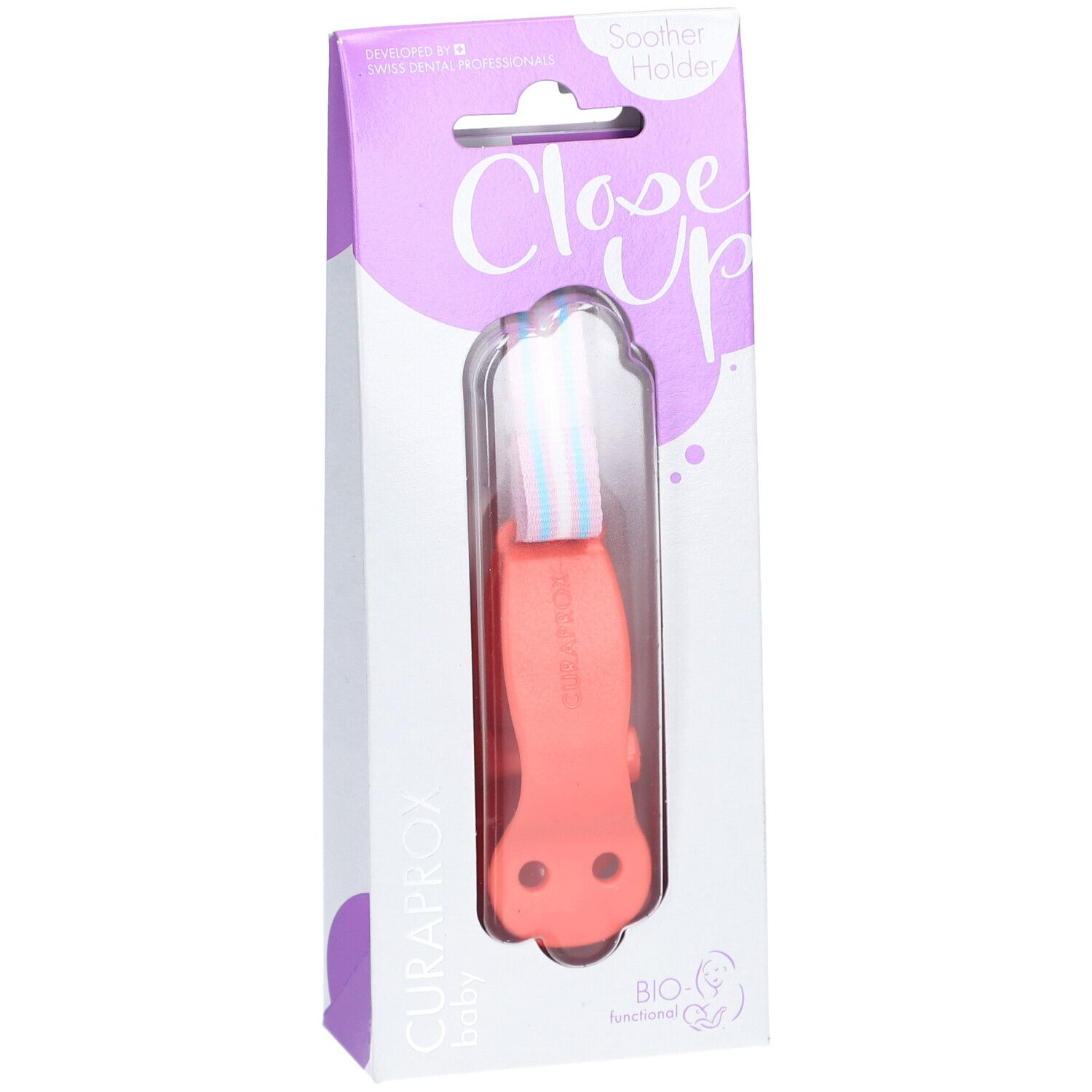 CURAPROX® Attache-sucette, transparent