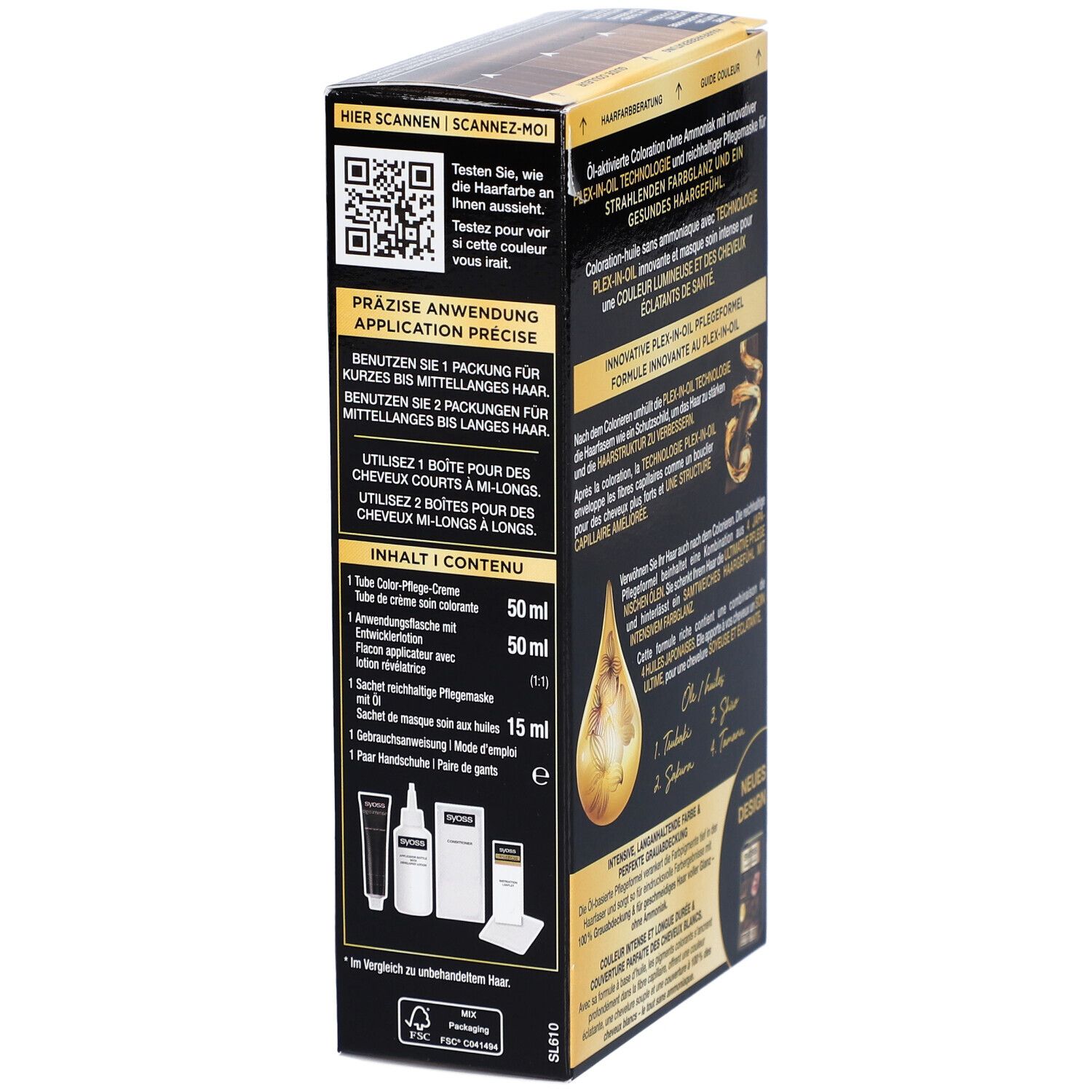 SYOSS Oleo Intense coloration permanente 6-10 blond foncé