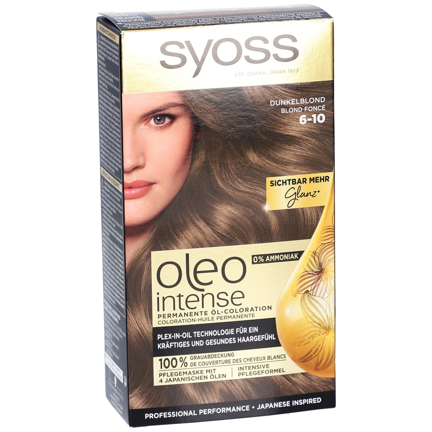 SYOSS Oleo Intense coloration permanente 6-10 blond foncé