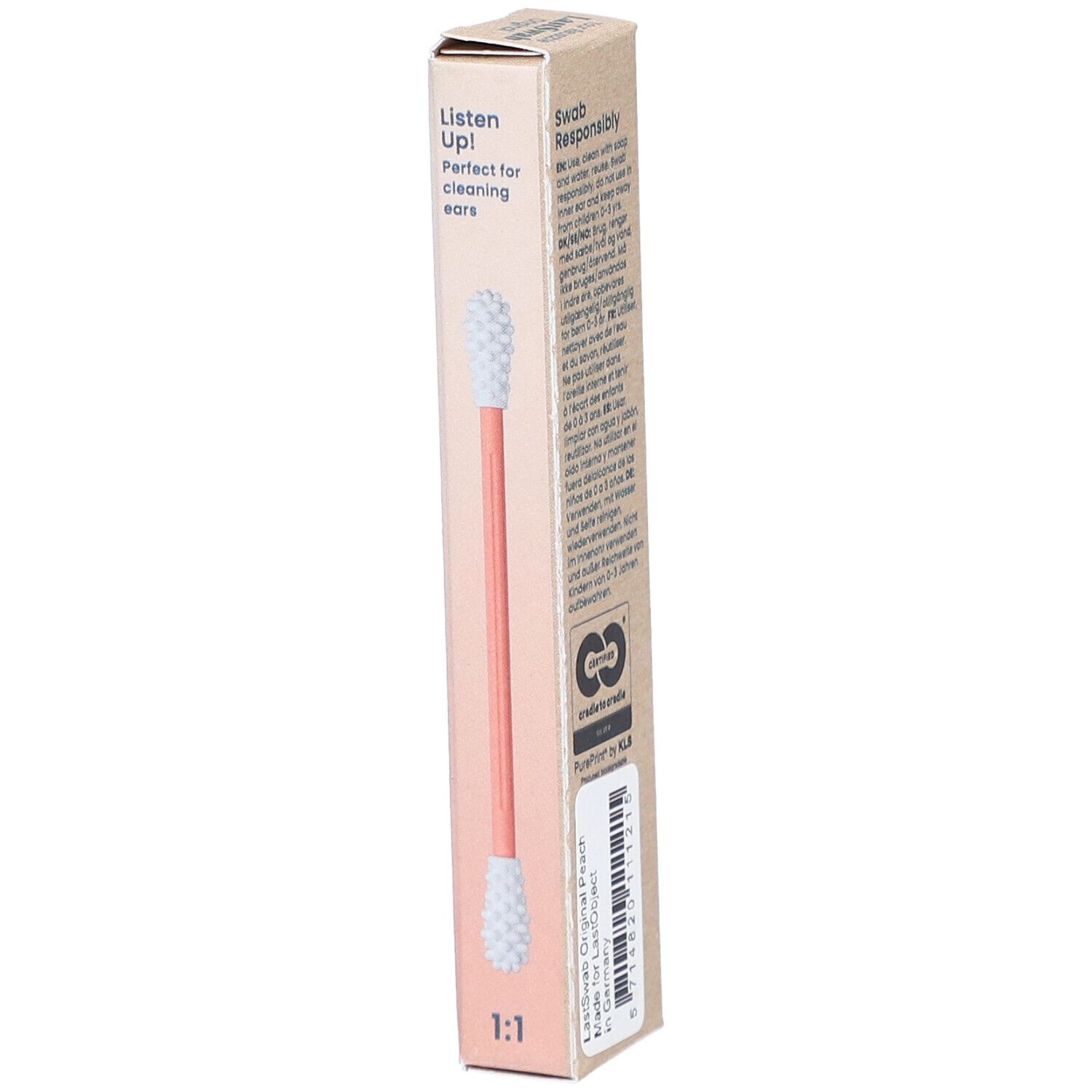 LastObject LastSwab Regular coton-tige réutilisable pour les oreilles