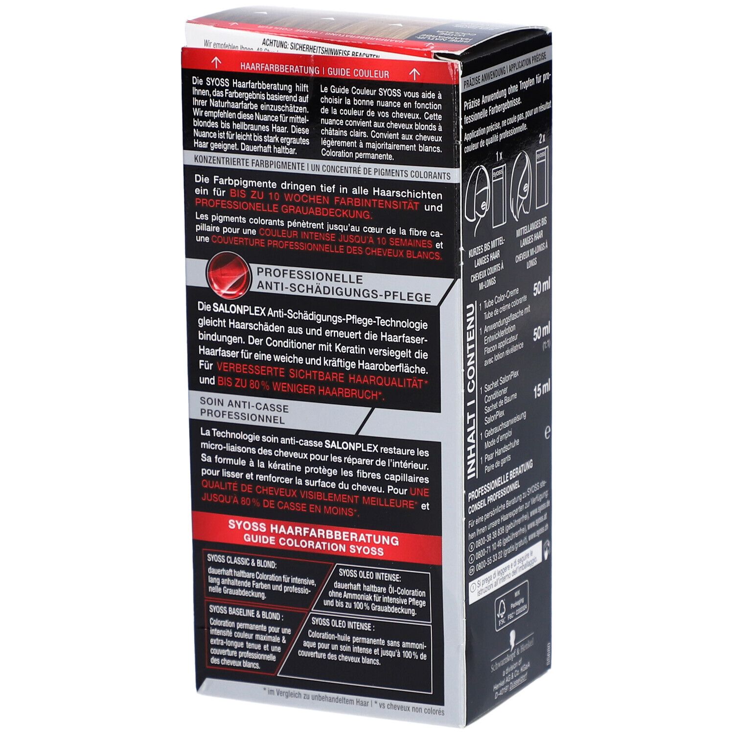 Syoss® Coloration permanente 6-8 Blond foncé
