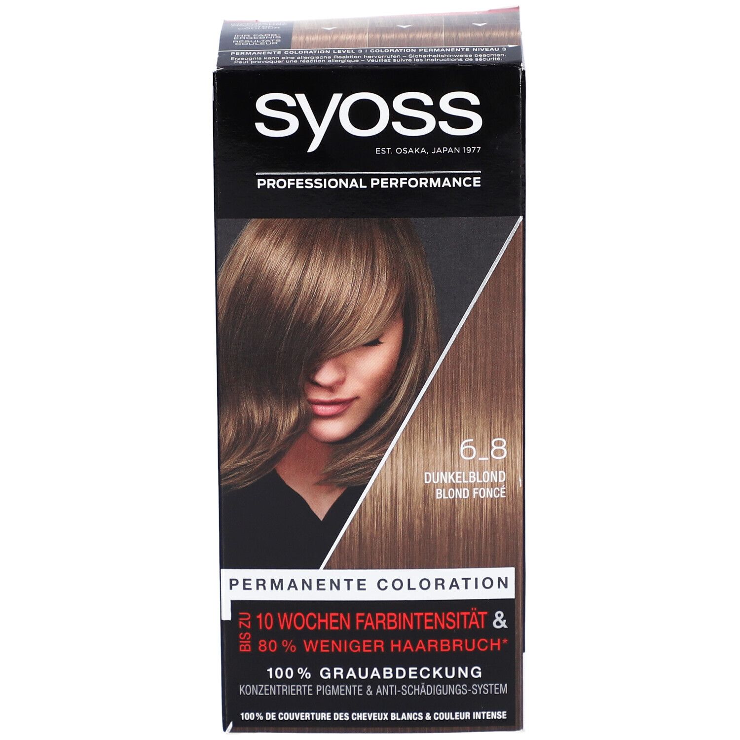 Syoss® Coloration permanente 6-8 Blond foncé