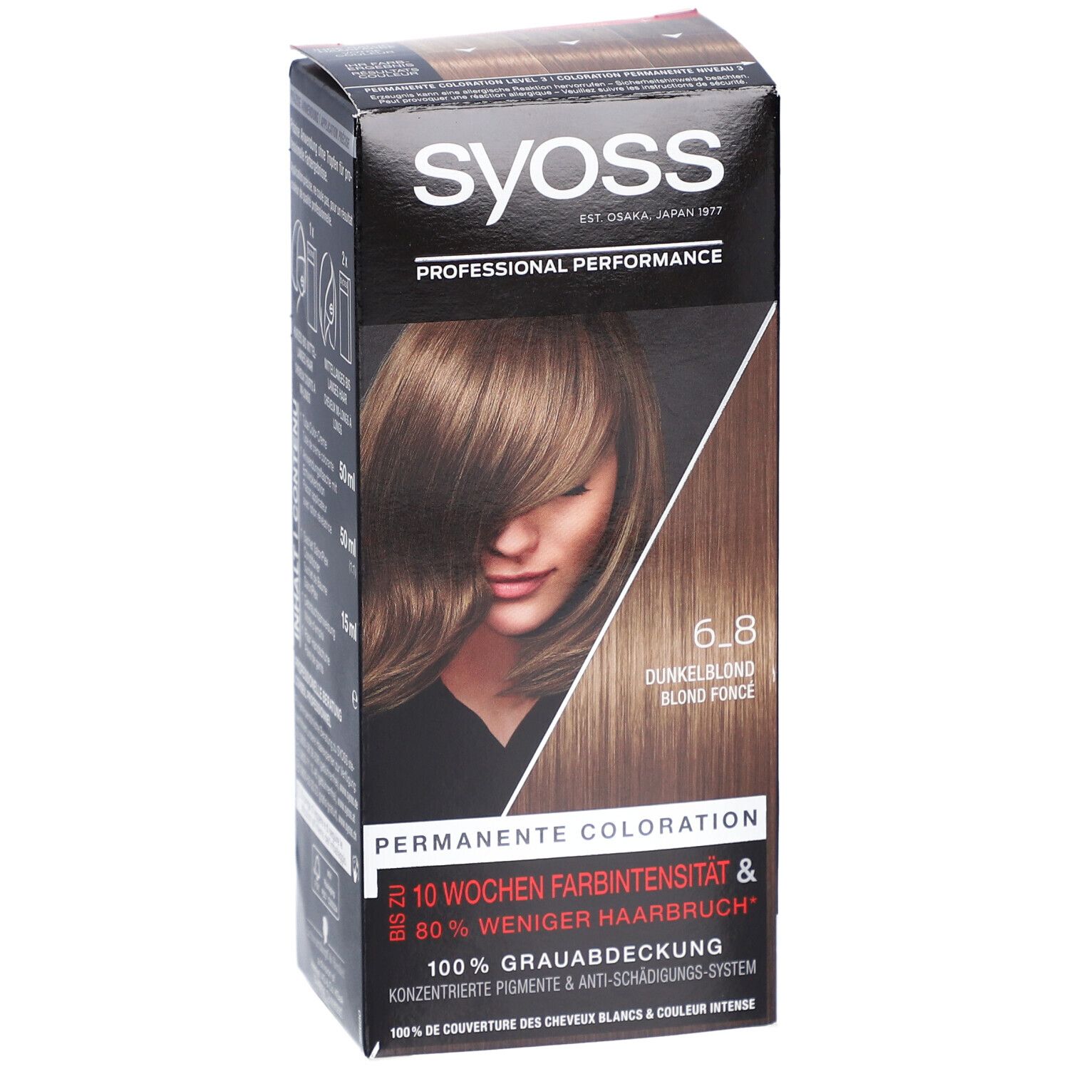 Syoss® Coloration permanente 6-8 Blond foncé
