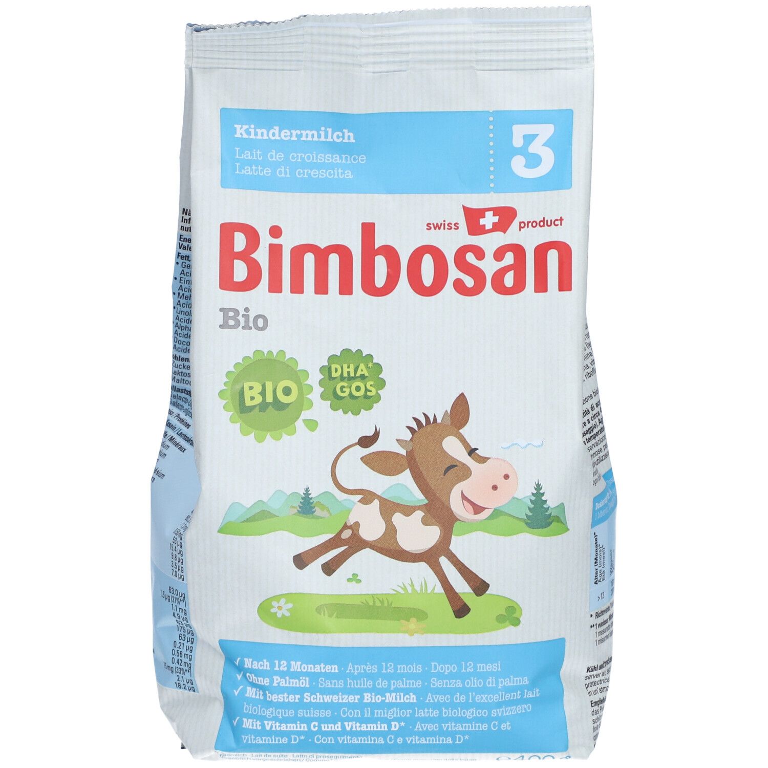 BIMBOSAN Lait de croissance 3 Bio