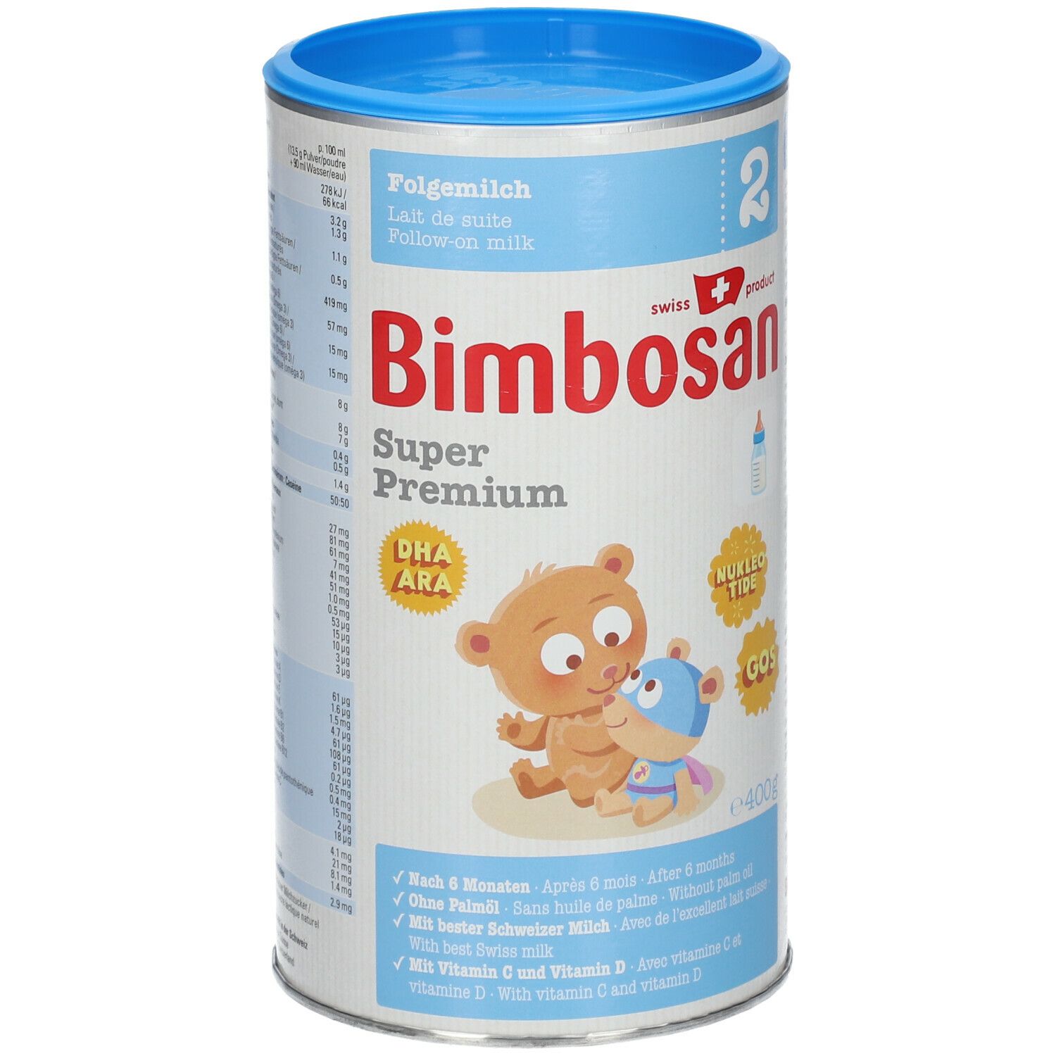 Bimbosan Super Premium 2 lait de suite