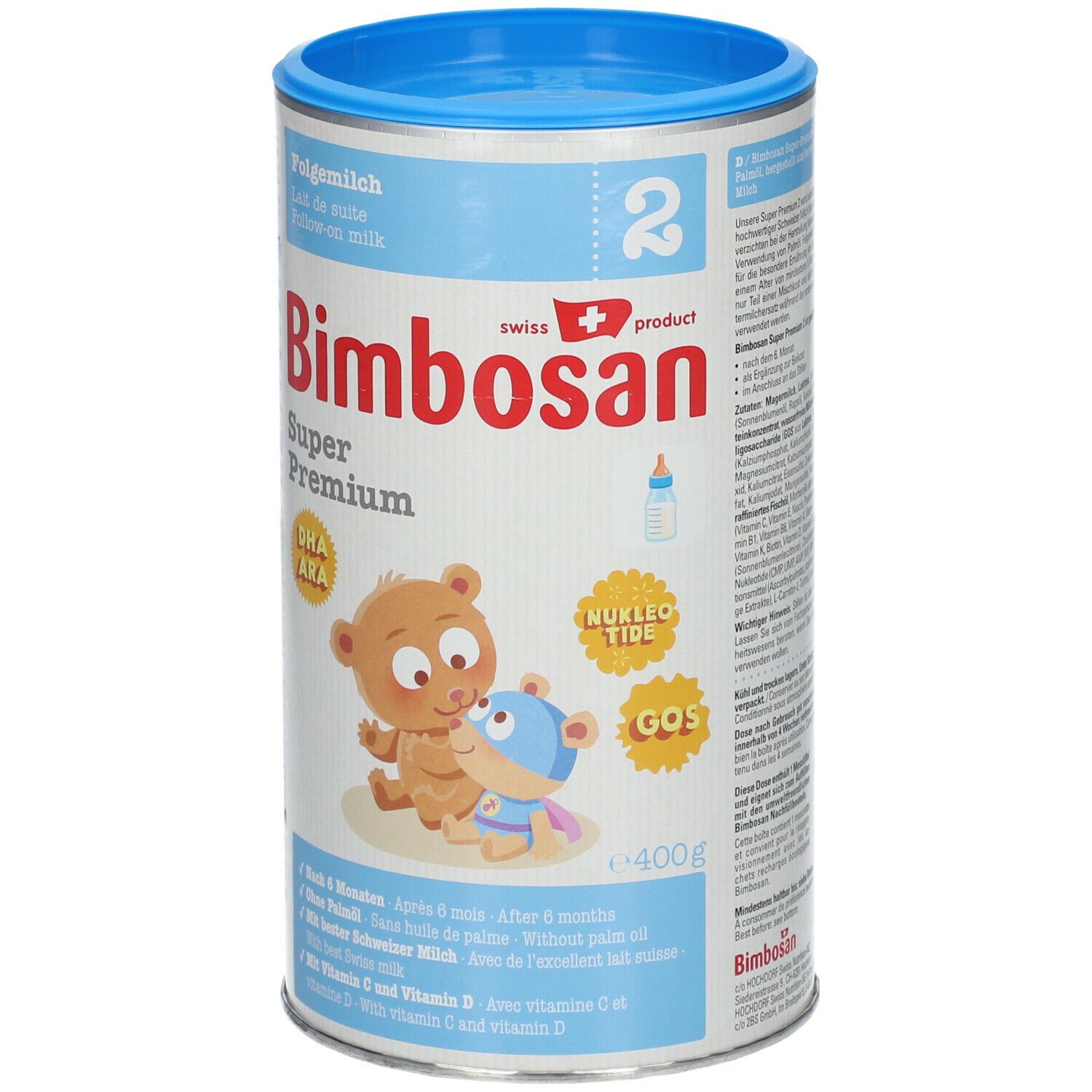 Bimbosan Super Premium 2 lait de suite