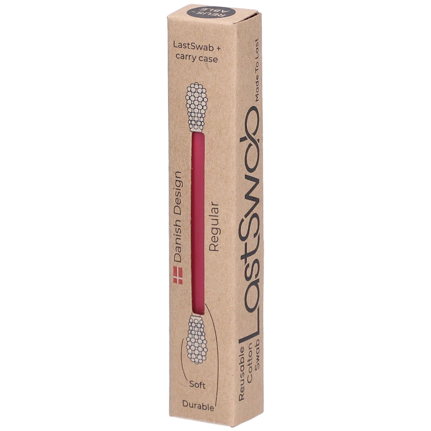 LastObject LastSwab Regular coton-tige réutilisable avec étui