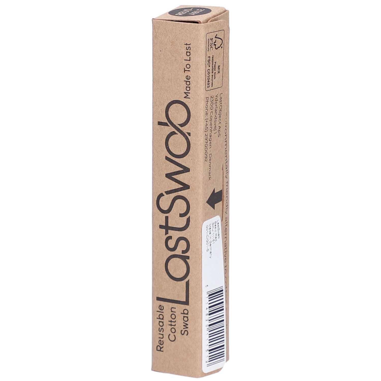 LastObject LastSwab Regular coton-tige réutilisable avec étui