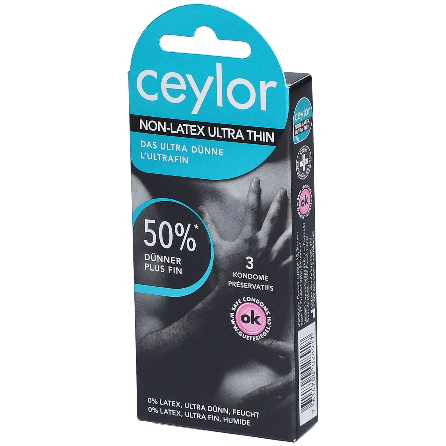 CEYLOR Préservatif sans latex extra fin