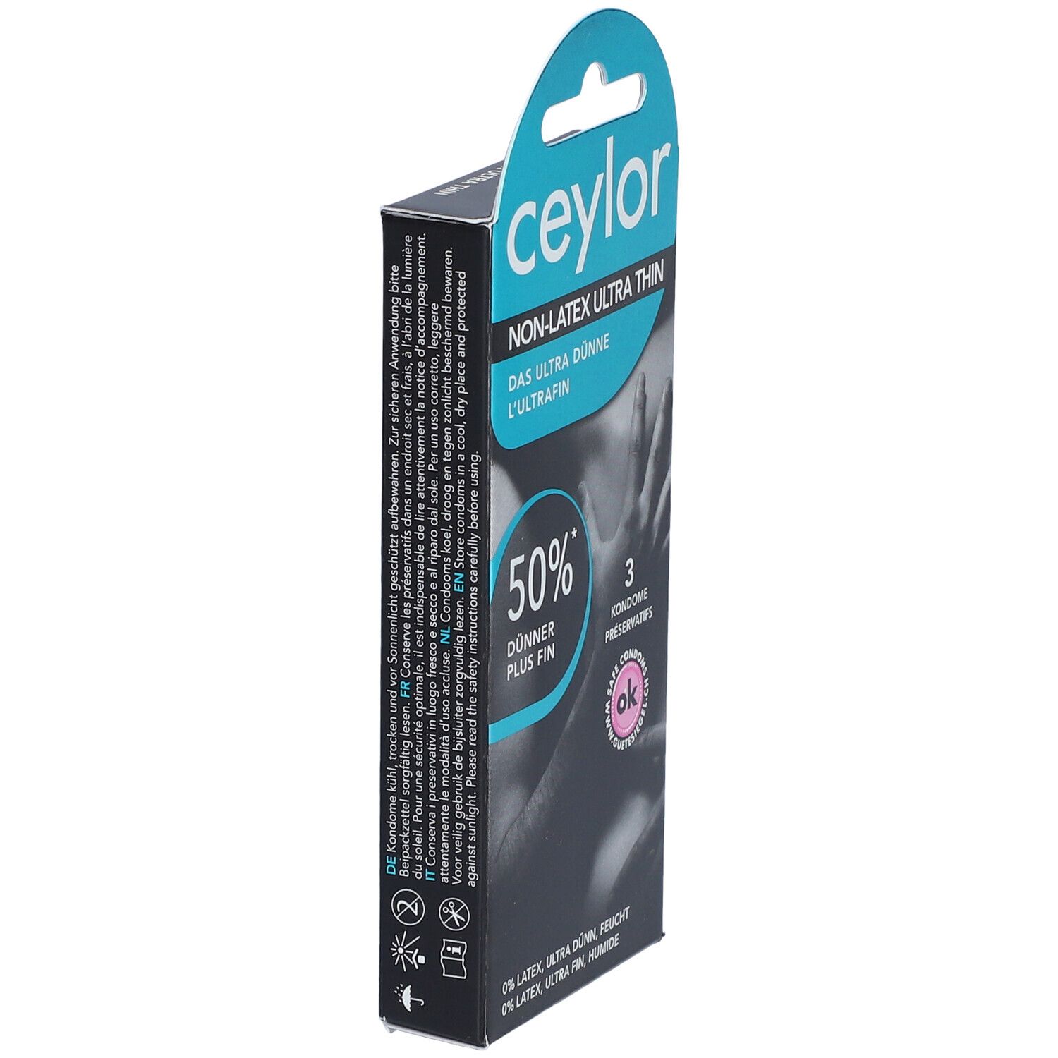 CEYLOR Préservatif sans latex extra fin