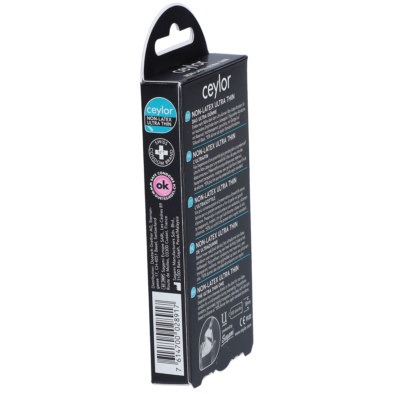 CEYLOR Préservatif sans latex extra fin