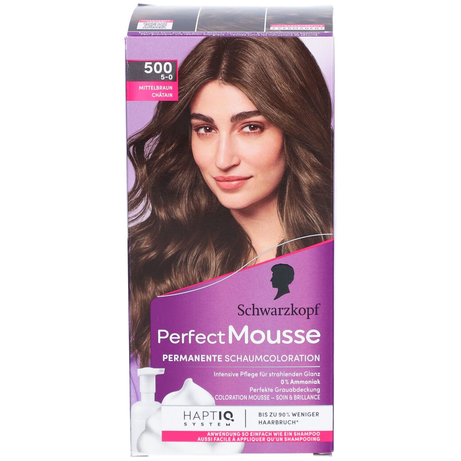 SCHWARZKOPF Perfect Mousse 500 Châtain
