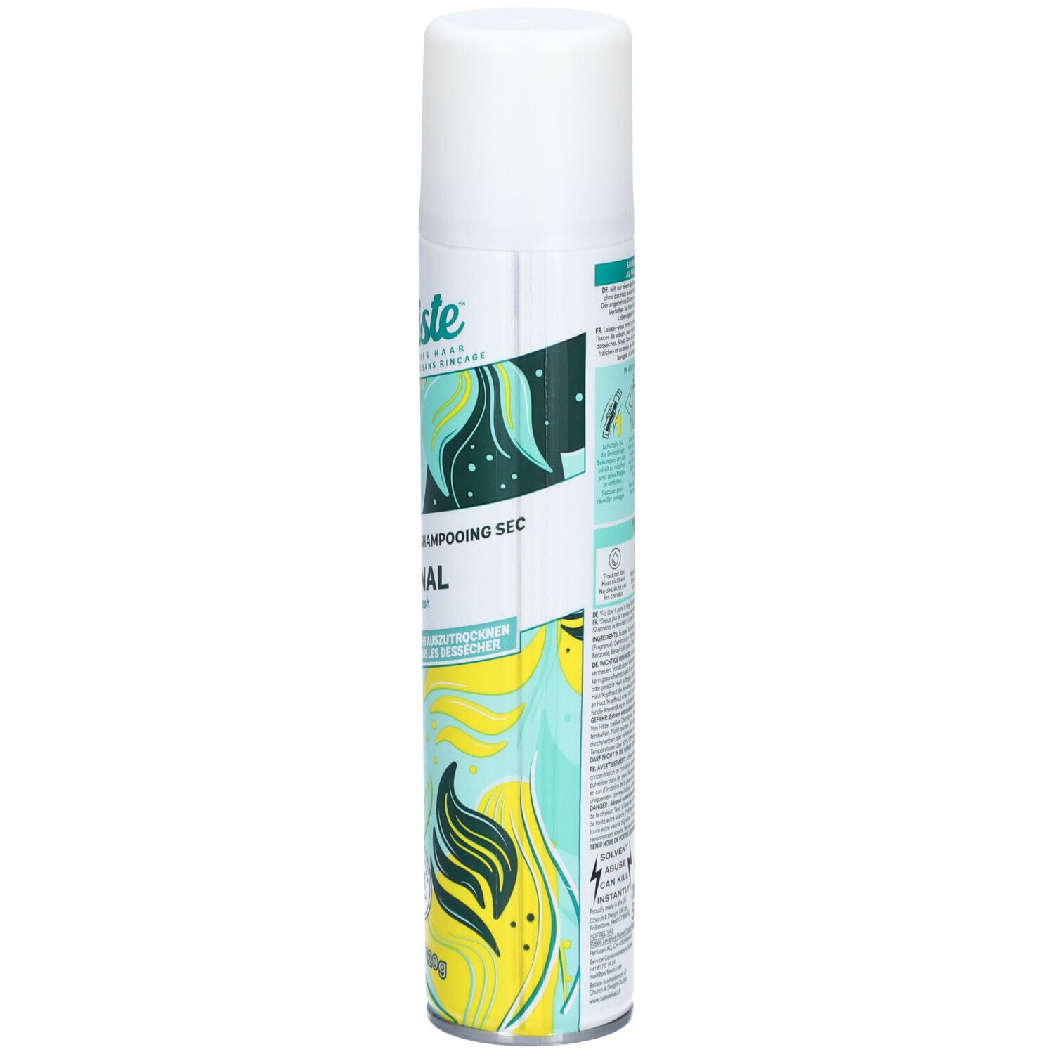 BATISTE Shampooing Sec Original