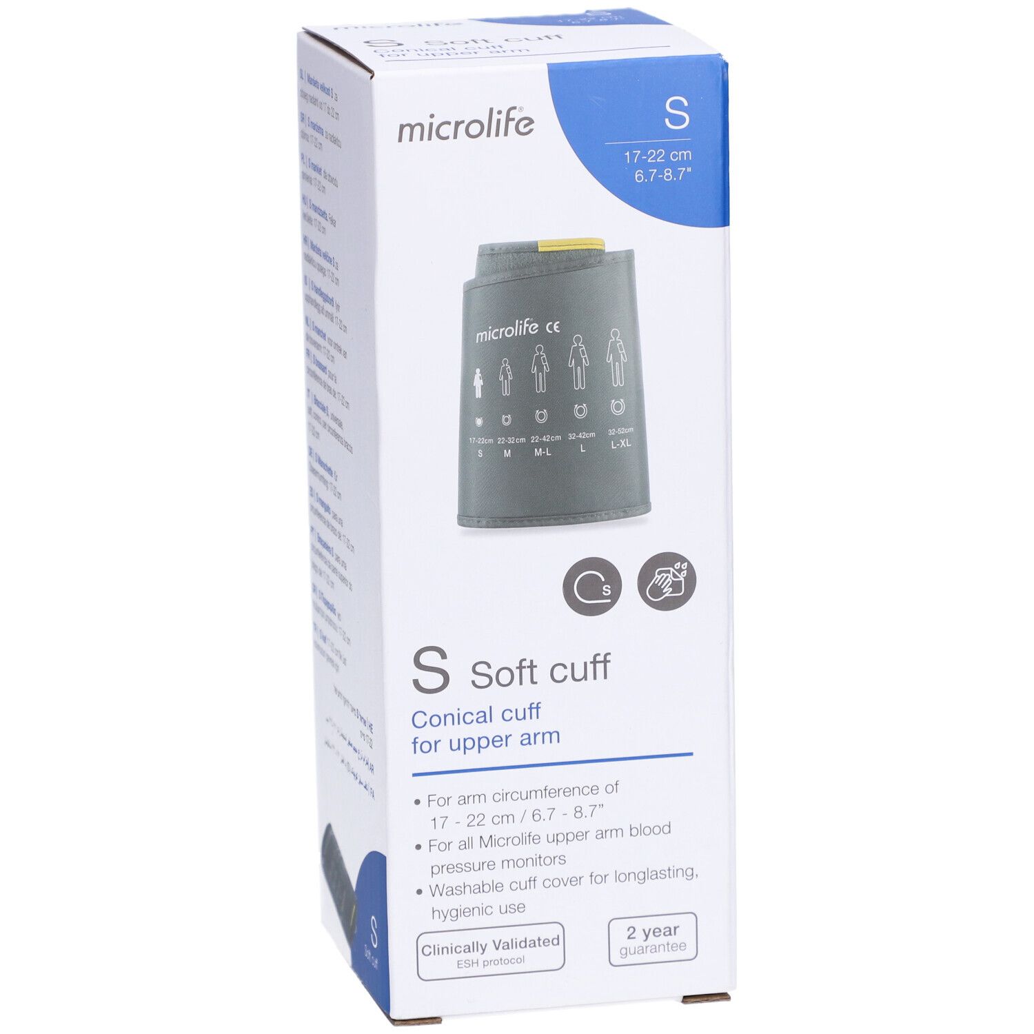 Microlife Brassard Bras S 17-22cm Anthracite