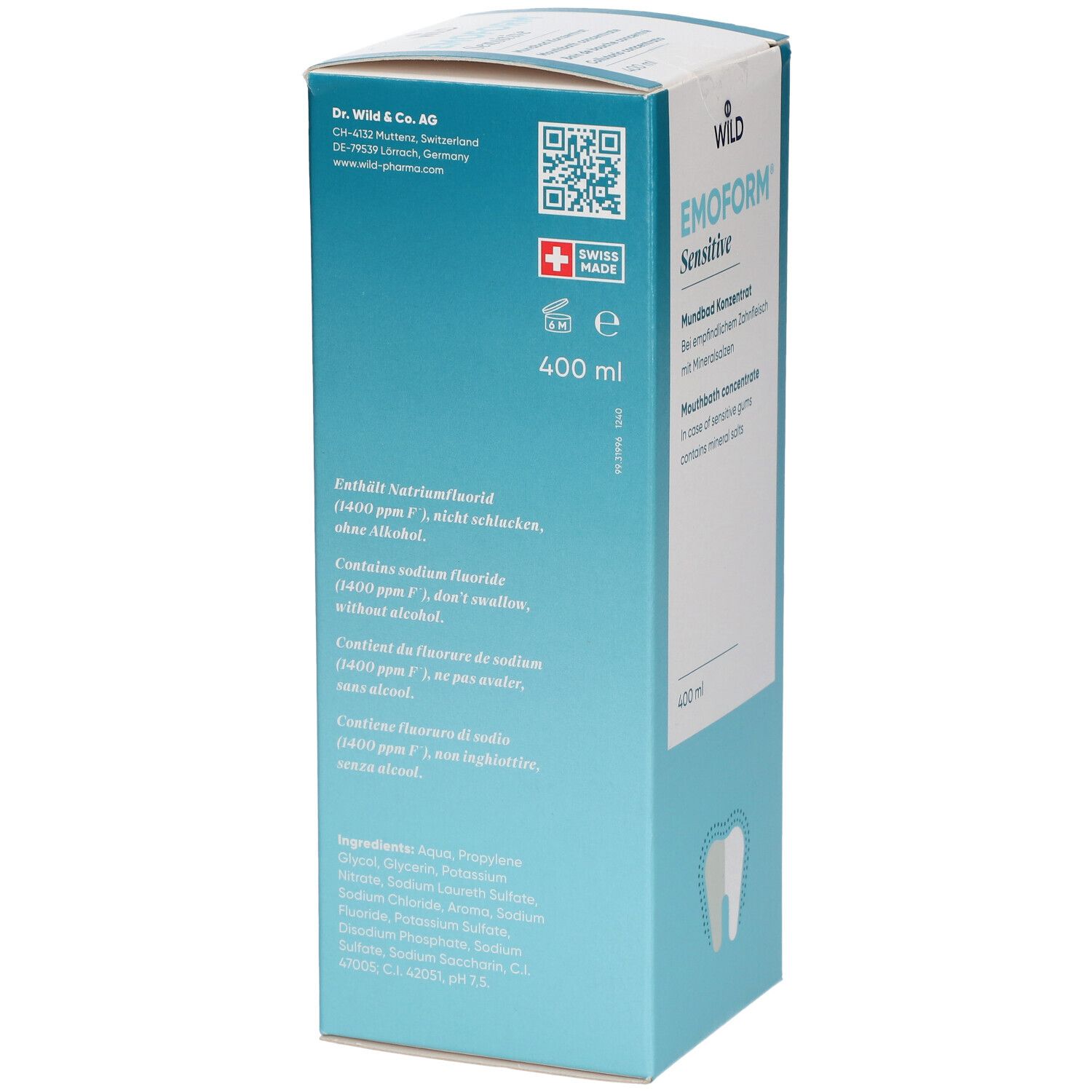 EMOFORM Sensitive Bain de bouche concentré