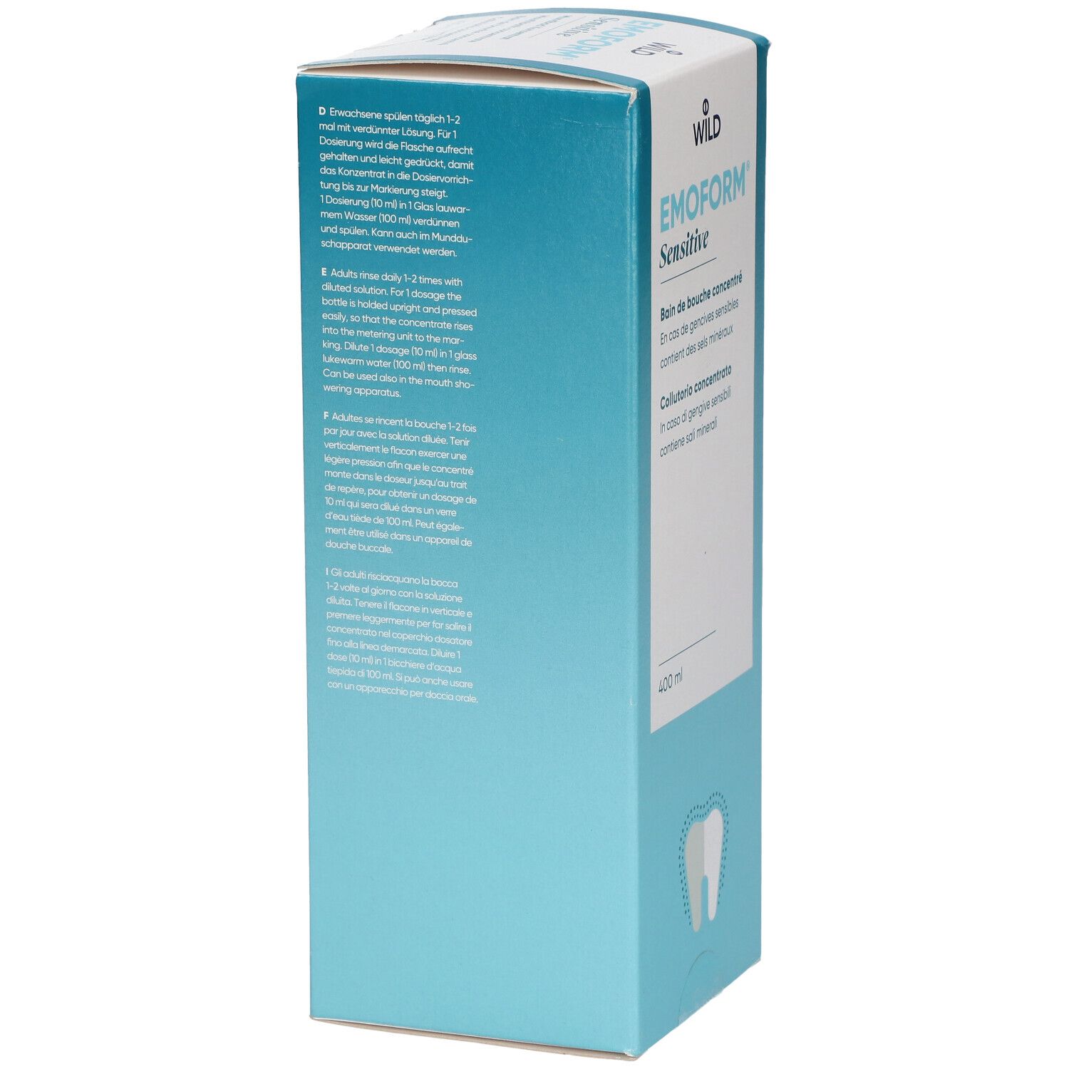 EMOFORM Sensitive Bain de bouche concentré