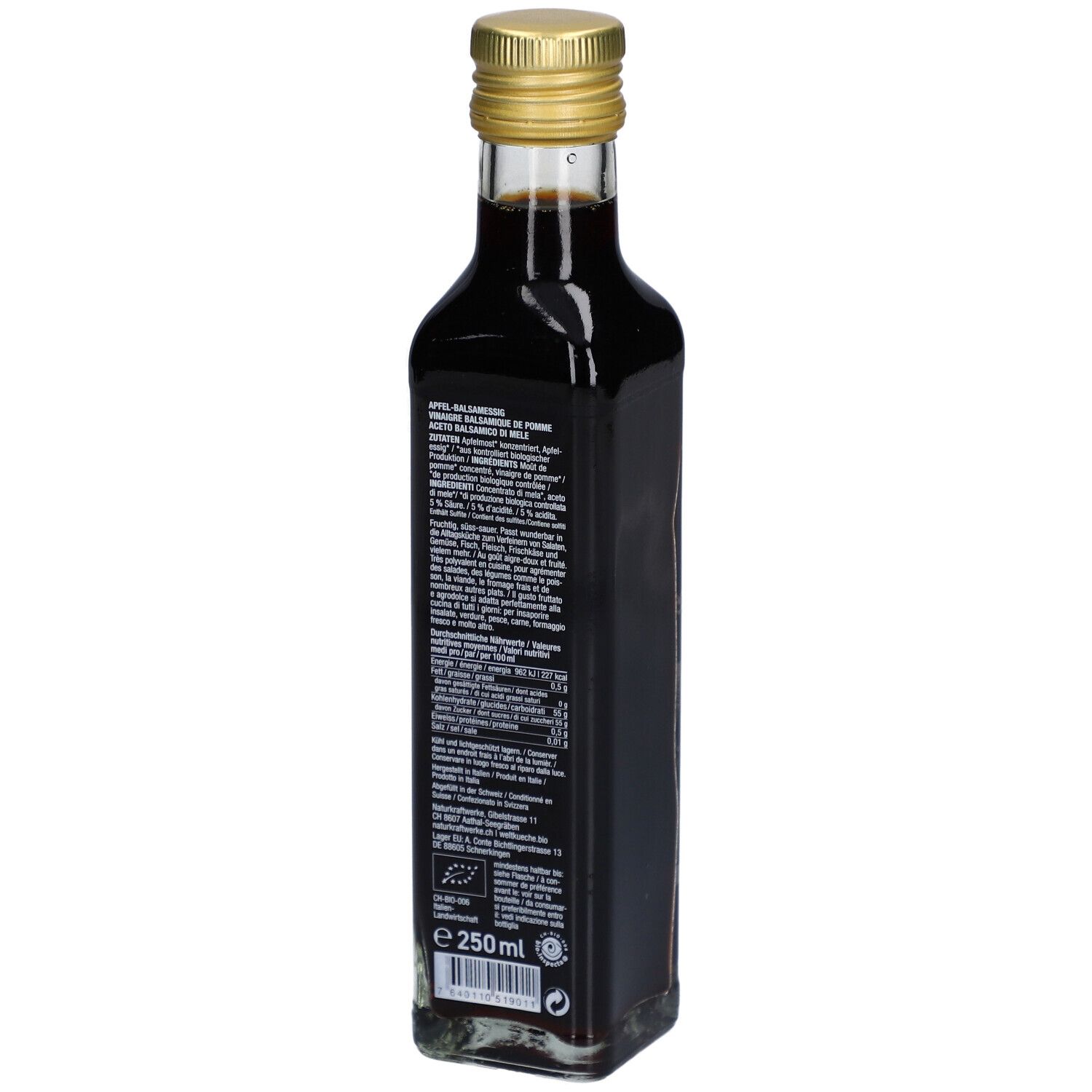 NATURKRAFTWERKE Vinaigre balsamique pommes bio