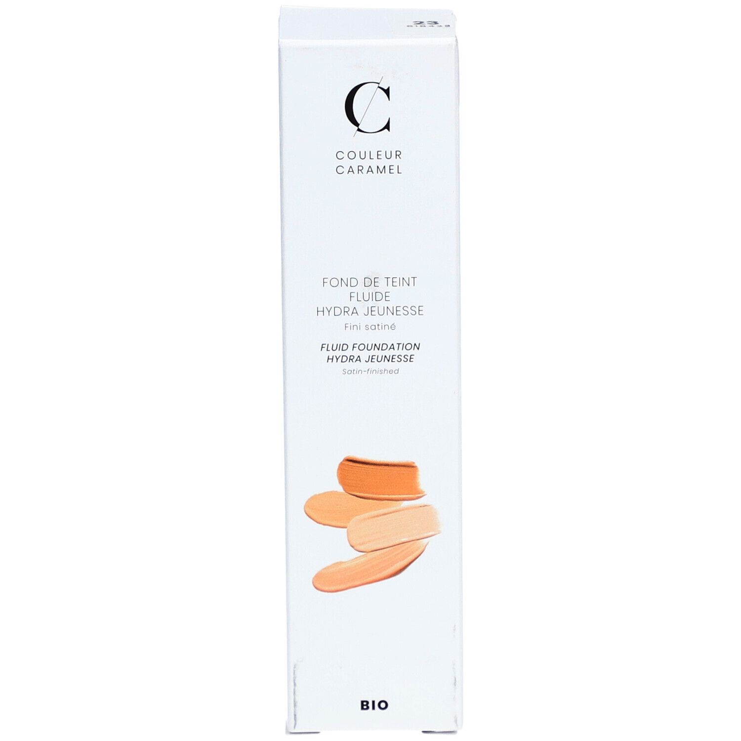 COULEUR CARAMEL Fond de teint Fluide Hydra Jeunesse Bio Beige Peau