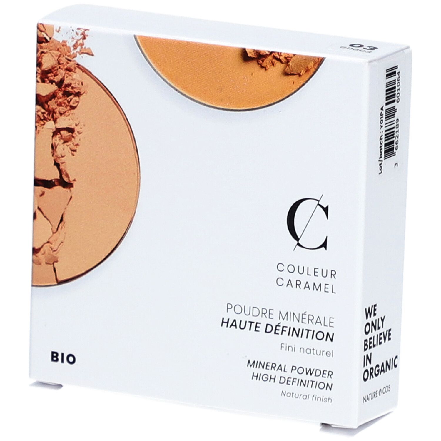 COULEUR CARAMEL Poudre Minérale Haute Définition bio Beige Halé