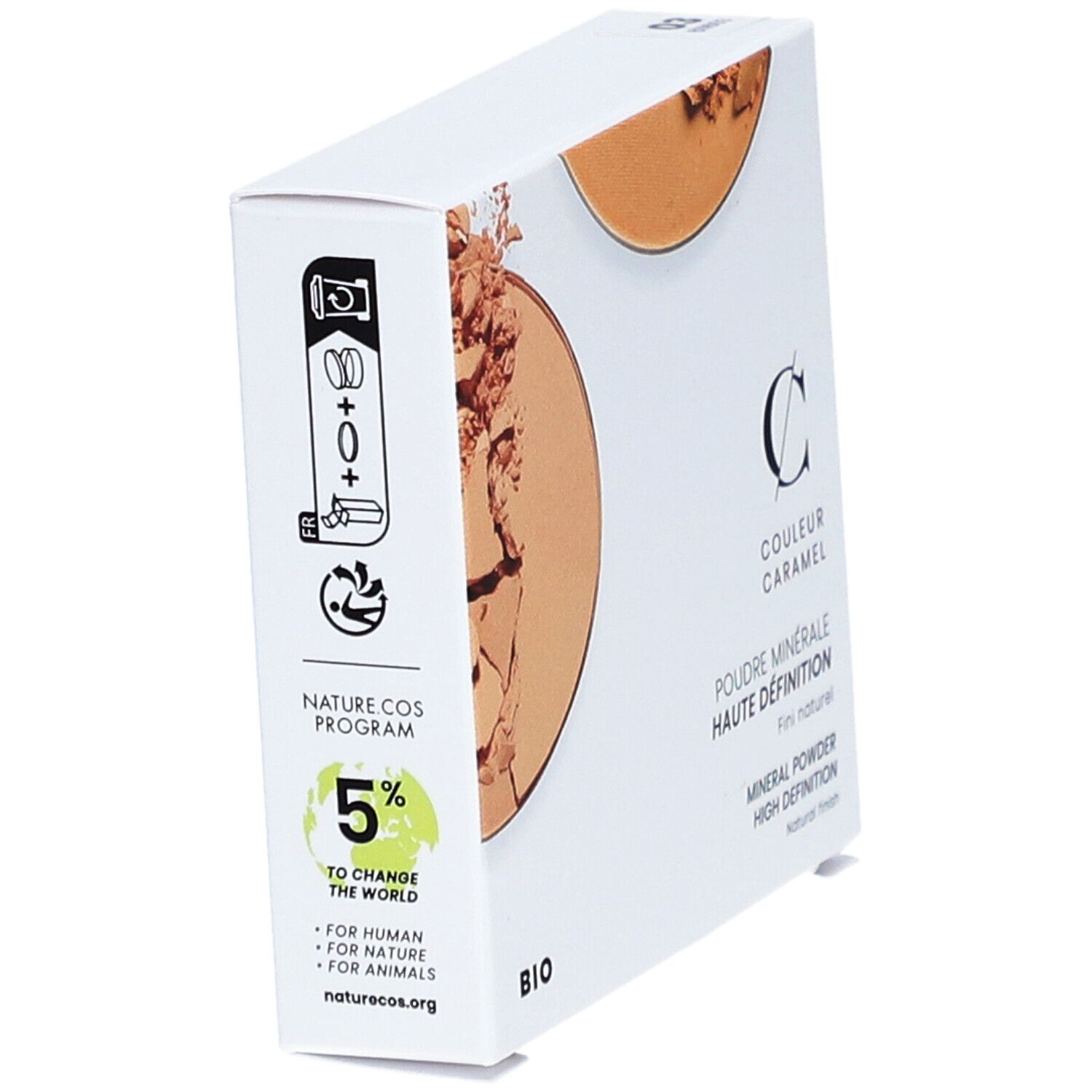 COULEUR CARAMEL Poudre Minérale Haute Définition bio Beige Halé