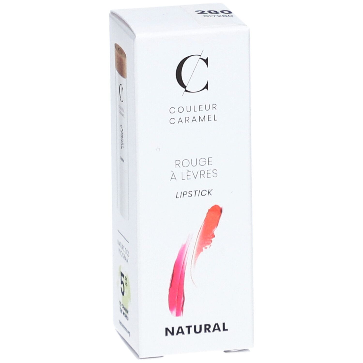 COULEUR CARAMEL Rouge à Lèvres Vrai rouge