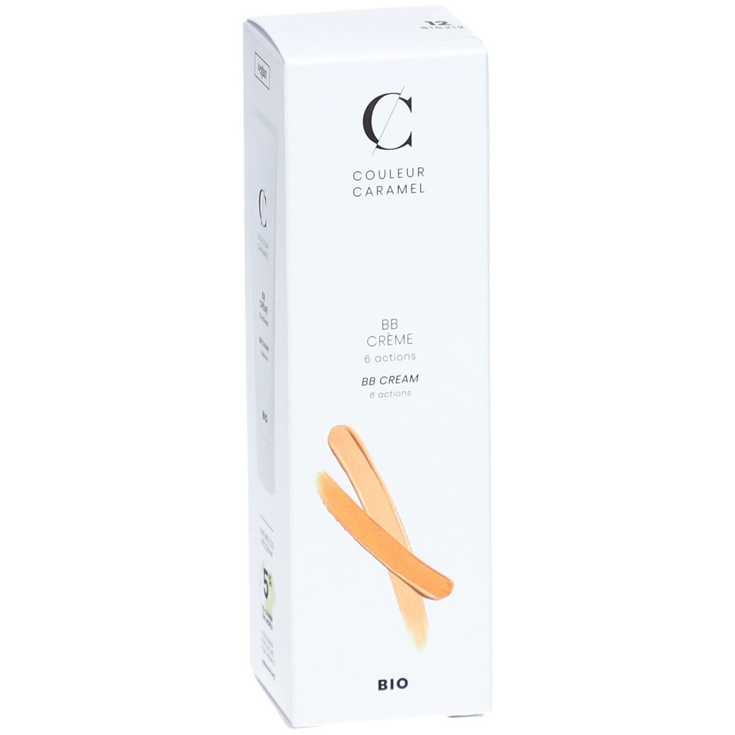 COULEUR CARAMEL BB Crème 6 actions bio Beige doré