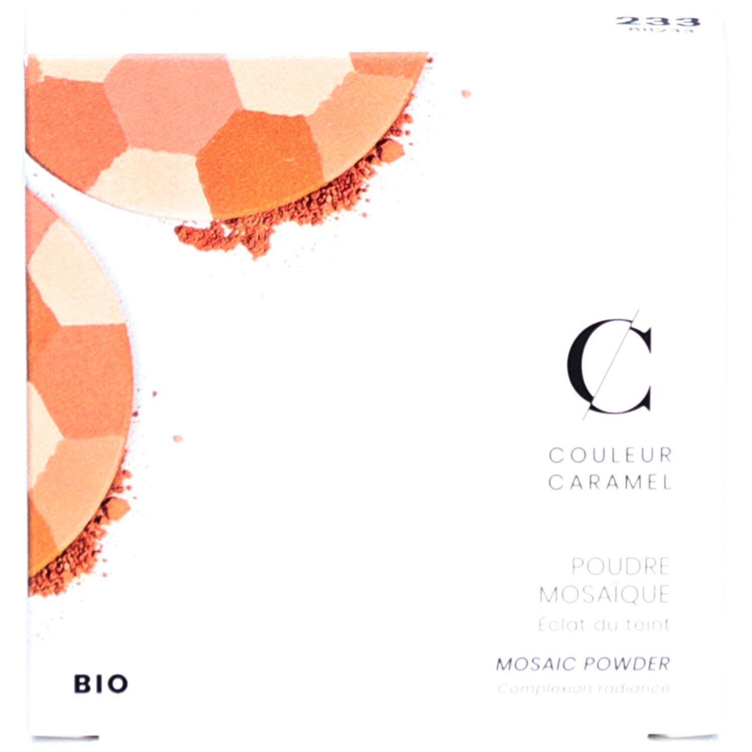 COULEUR CARAMEL Poudre Mosaïque Bio Teint mat