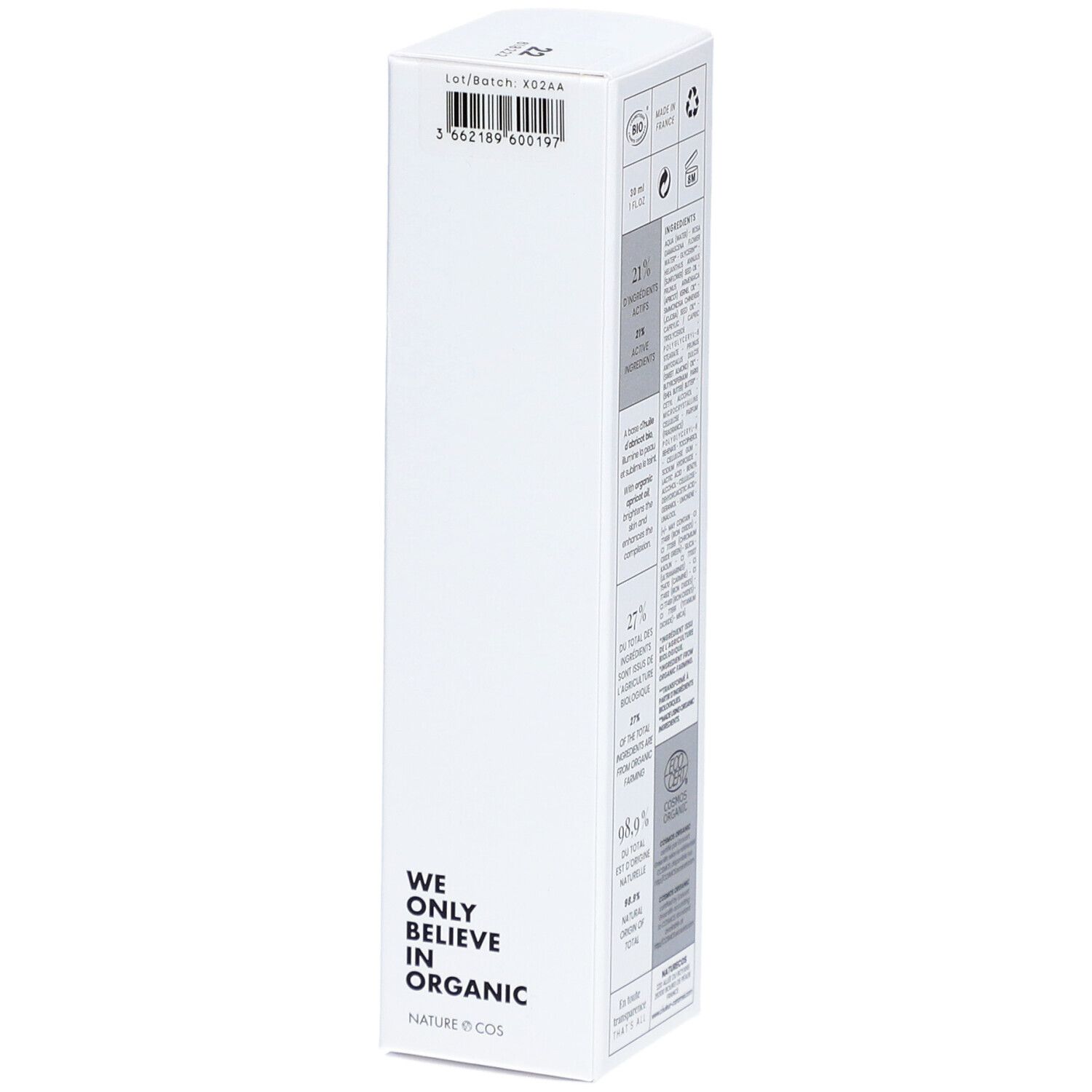 COULEUR CARAMEL Base de teint sublimatrice bio Abricot