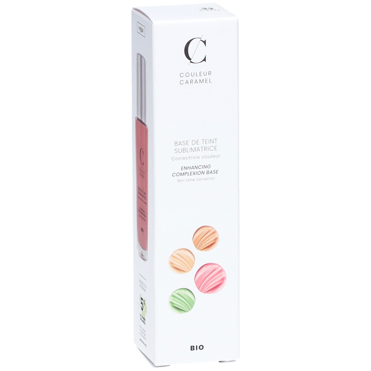 COULEUR CARAMEL Base de teint sublimatrice bio Abricot