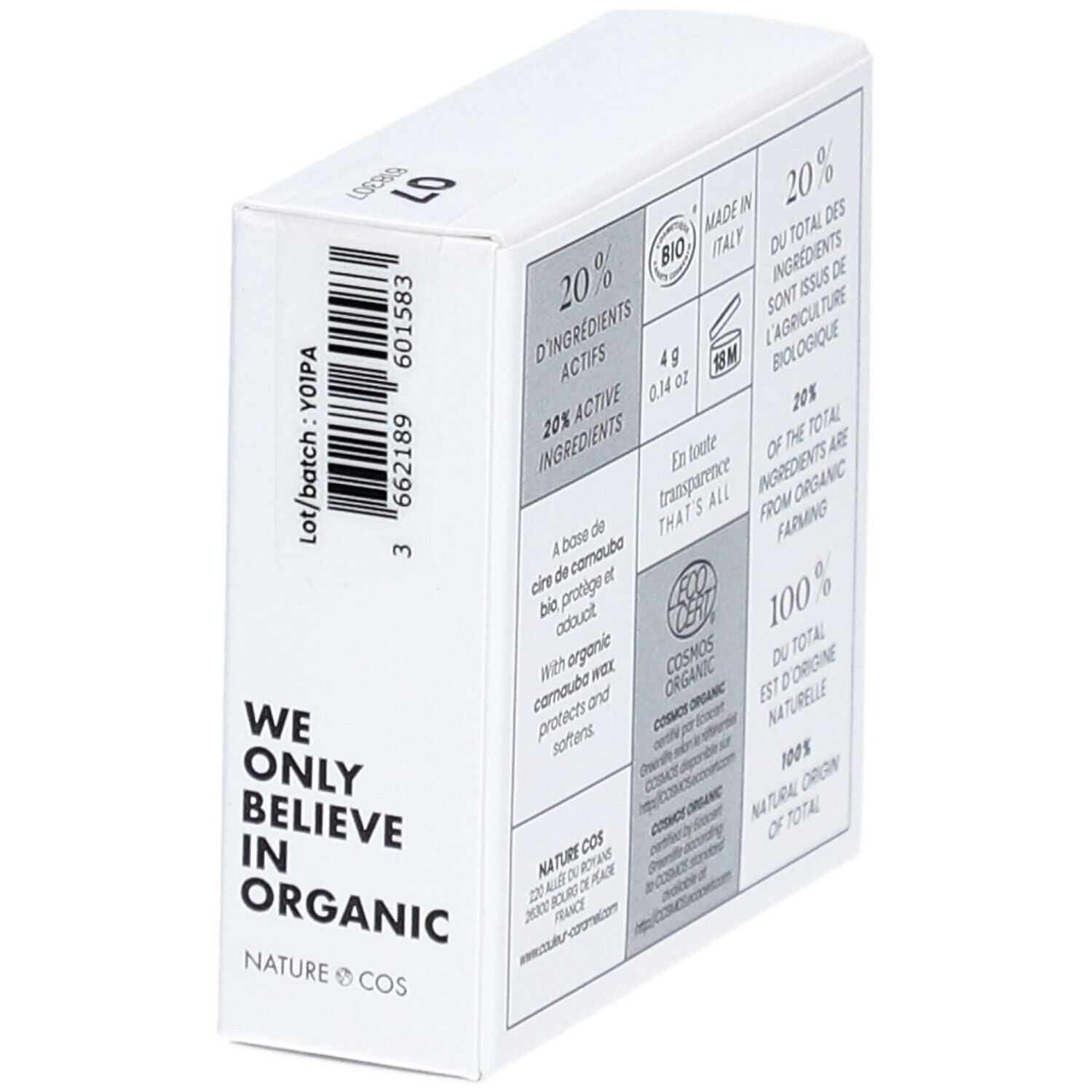 COULEUR CARAMEL Correcteur de cernes bio Beige naturel
