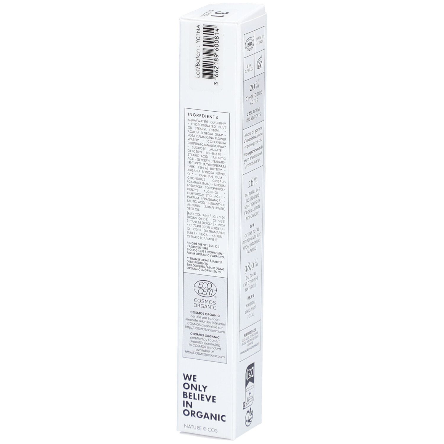 COULEUR CARAMEL Mascara Backstage Bio Extra noir