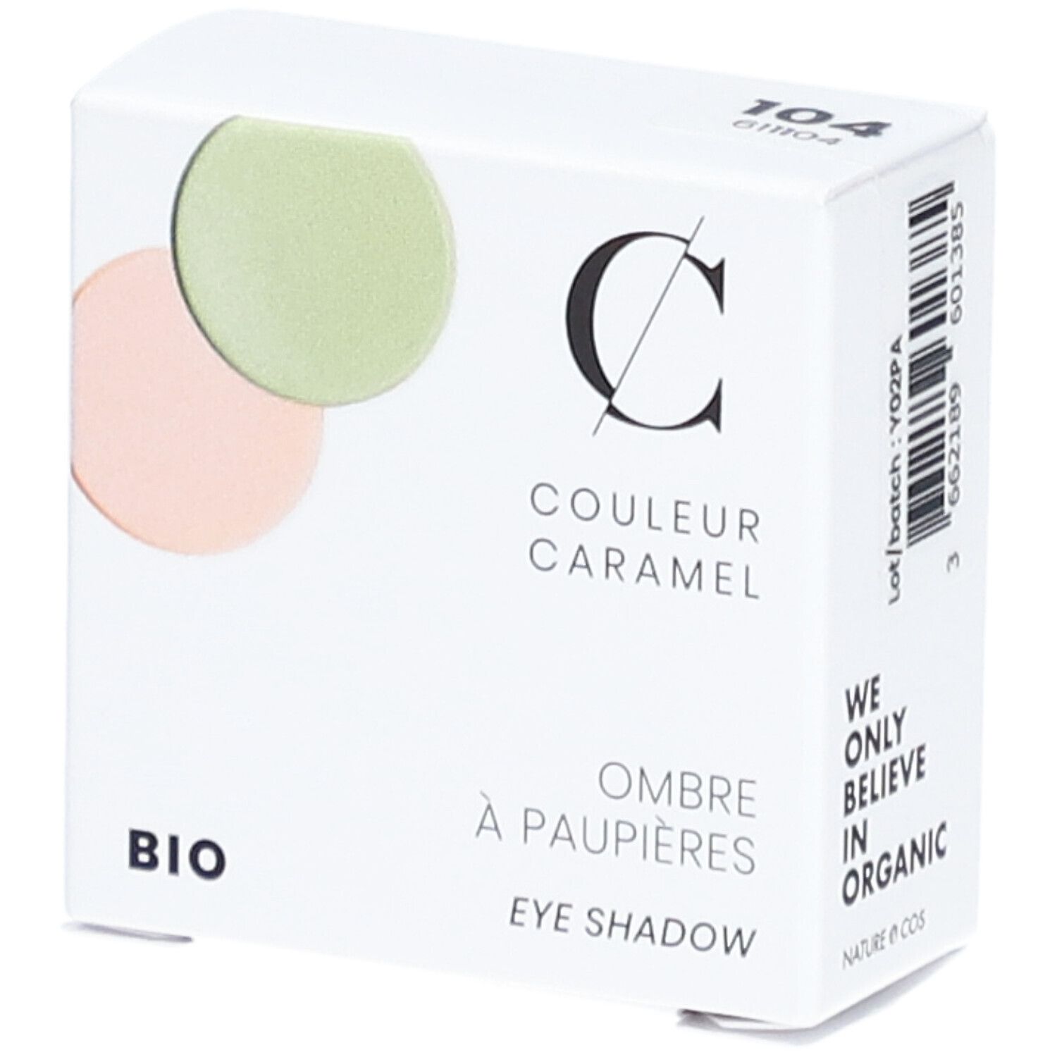 COULEUR CARAMEL Ombre à paupières bio bora bora nacré