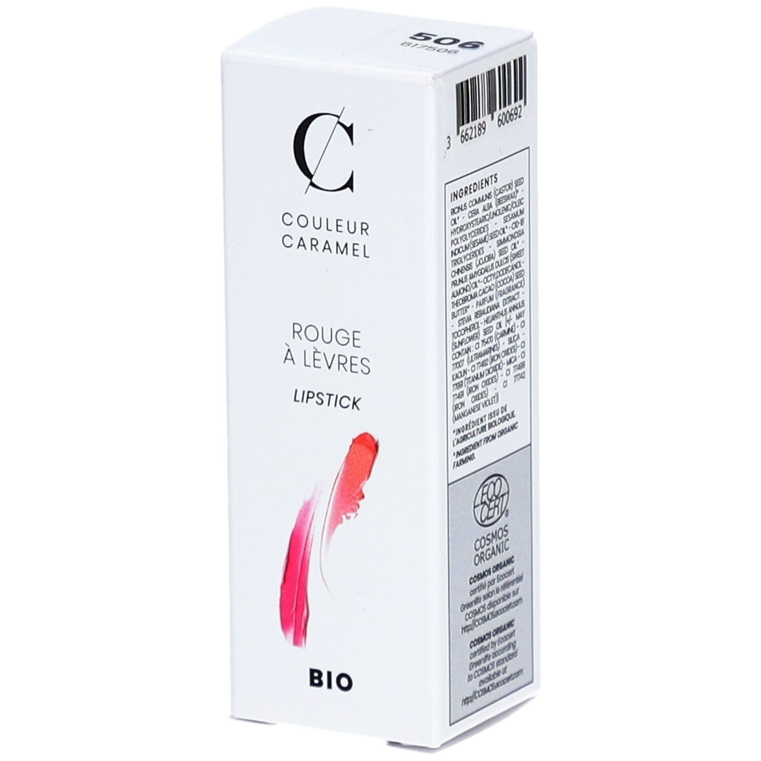 COULEUR CARAMEL Rouge à Lèvres Rose Corail