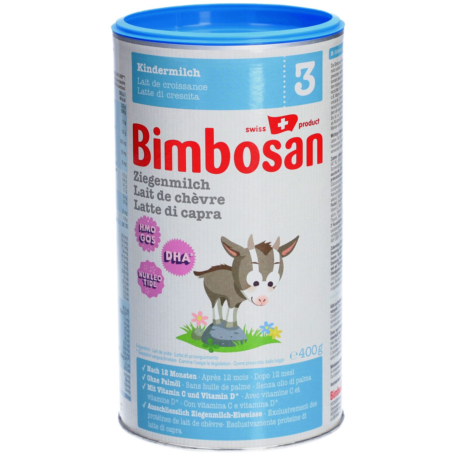 BIMBOSAN Lait de croissance 3 Lait de chèvre