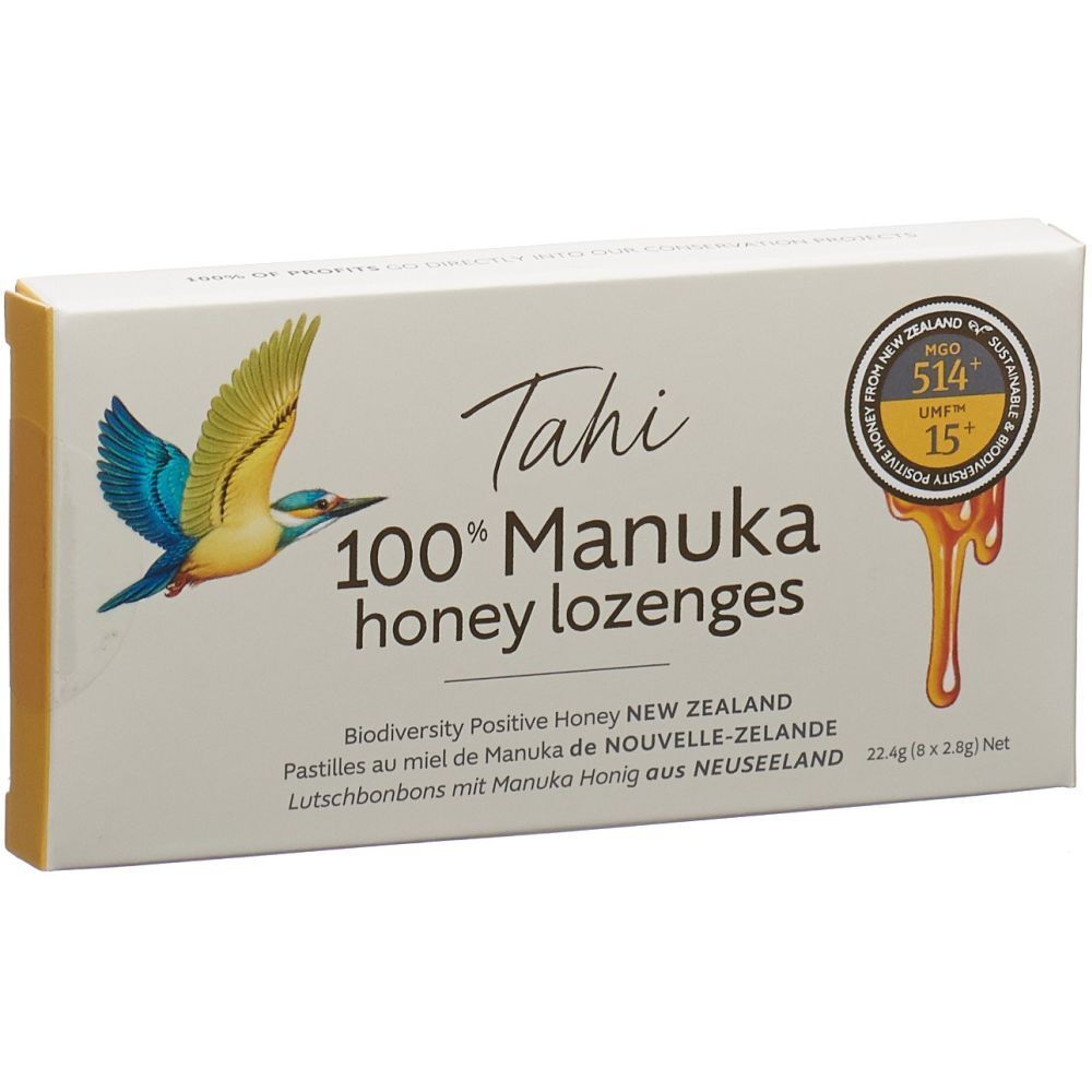 TAHI Pastilles au miel de Manuka UMF 15+