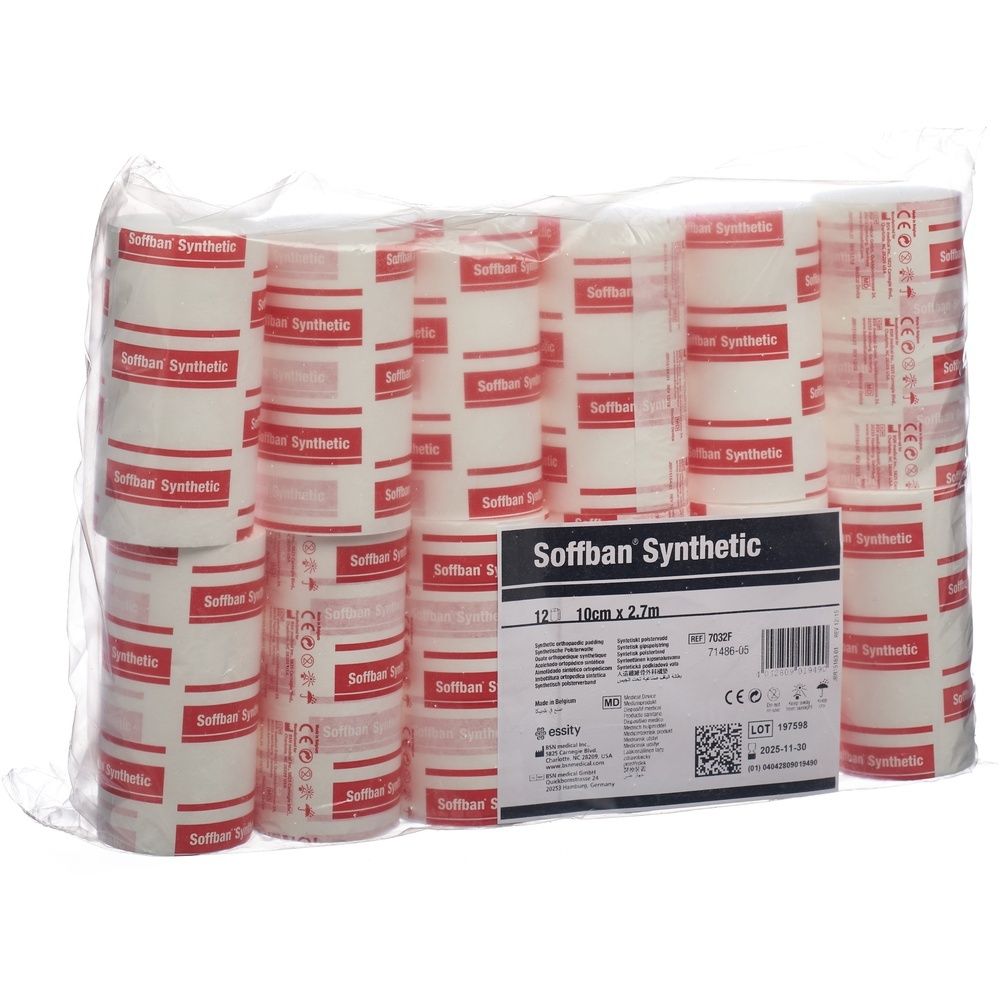 SOFFBAN Ouatte de Rembourrage Synthétique 10cm x 2,7cm