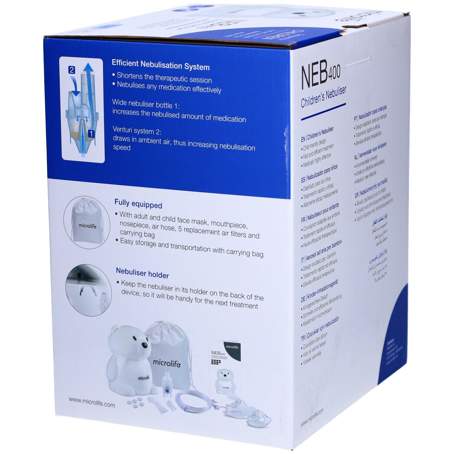 Microlife Inhalateur NEB 400 Fast & Funny