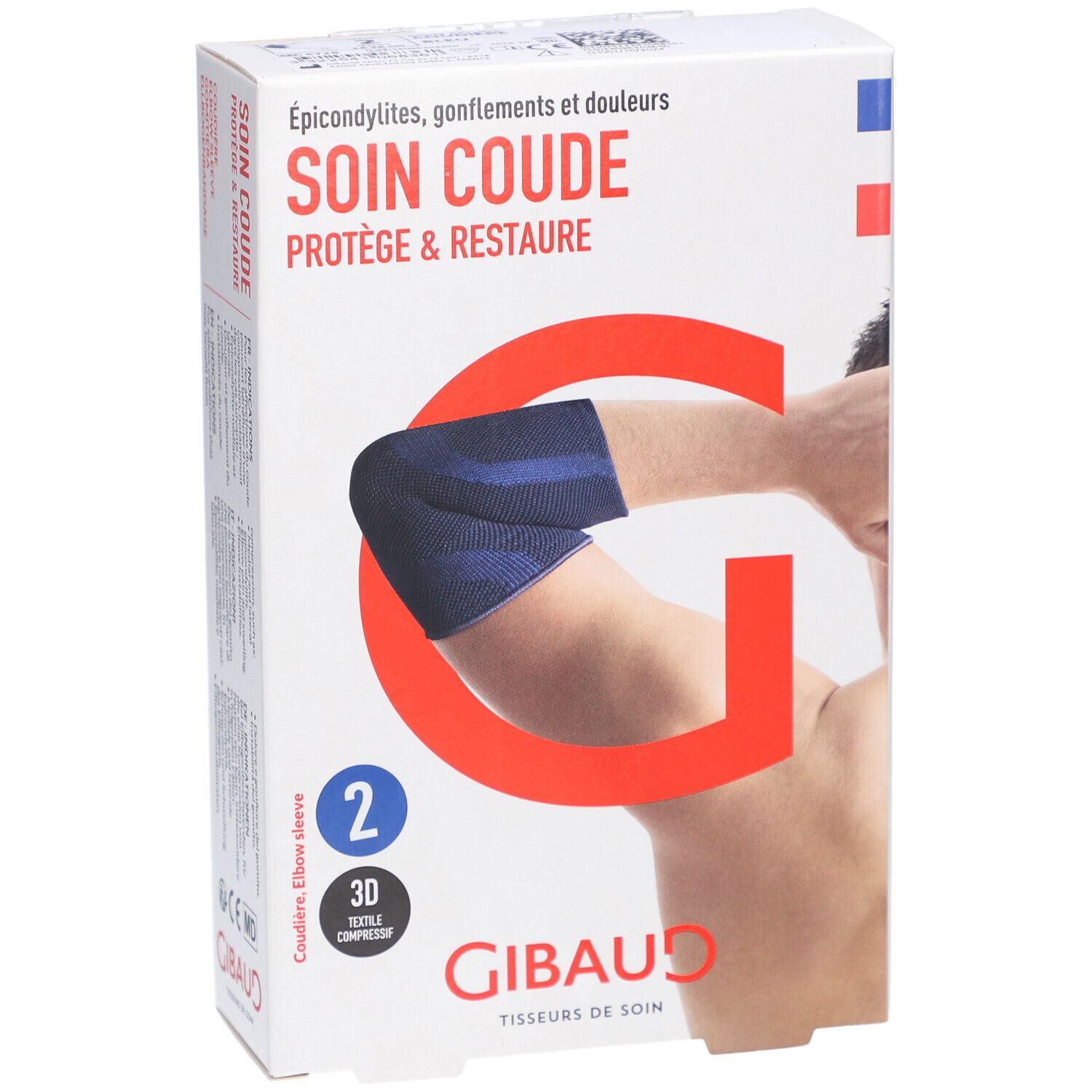 GIBAUD Soin coude - Coudière taille 2 34-26 cm