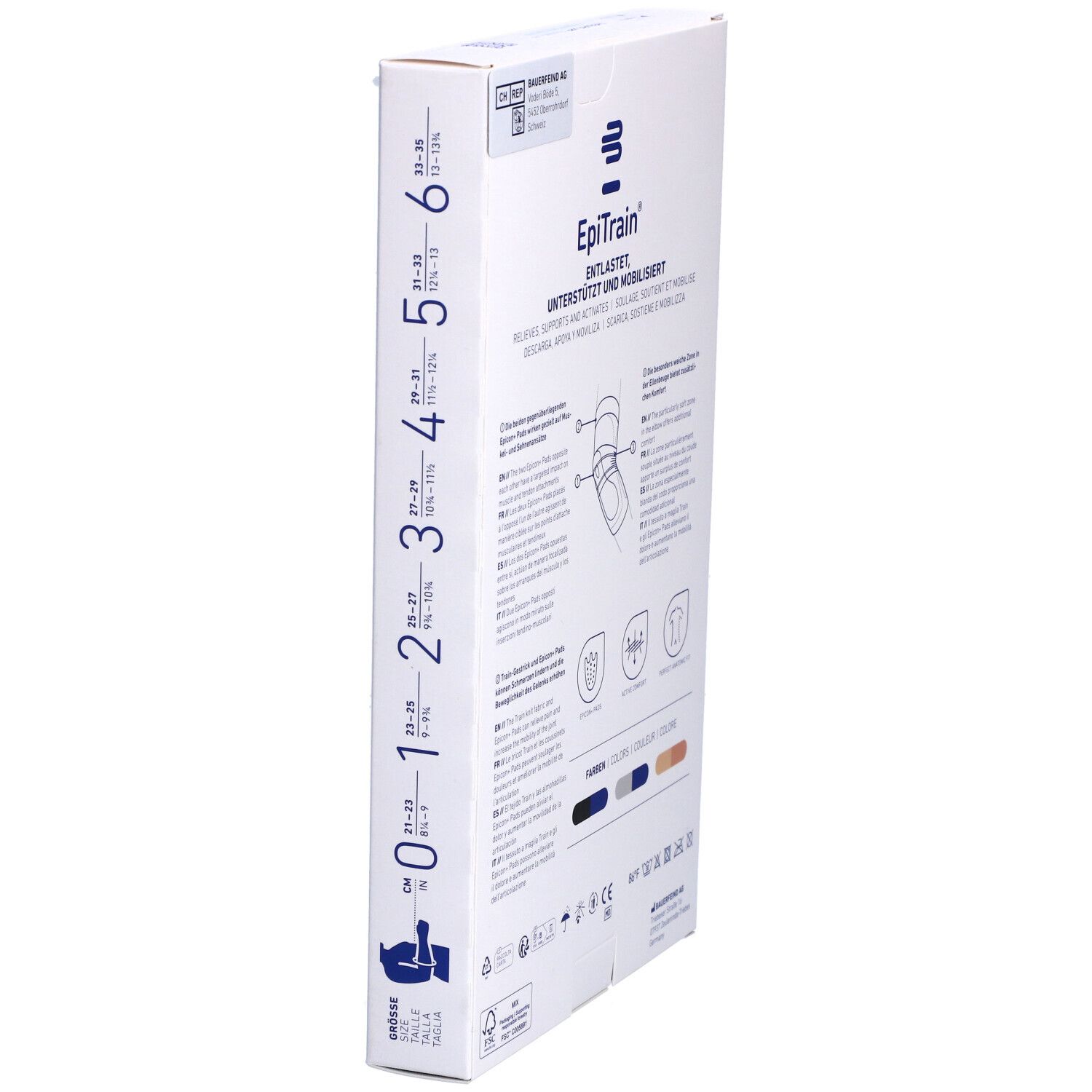 BAUERFEIND® EpiTrain® Orthèse de coude Taille 1 Beige