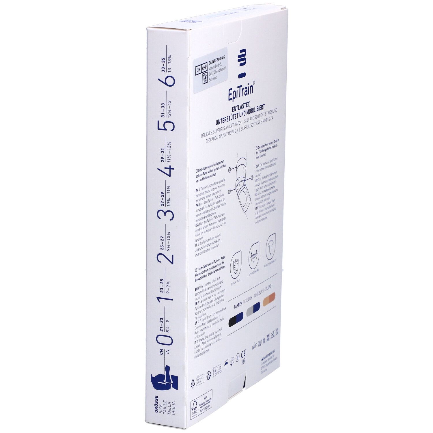 BAUERFEIND® EpiTrain® Orthèse de coude Taille 2 Beige