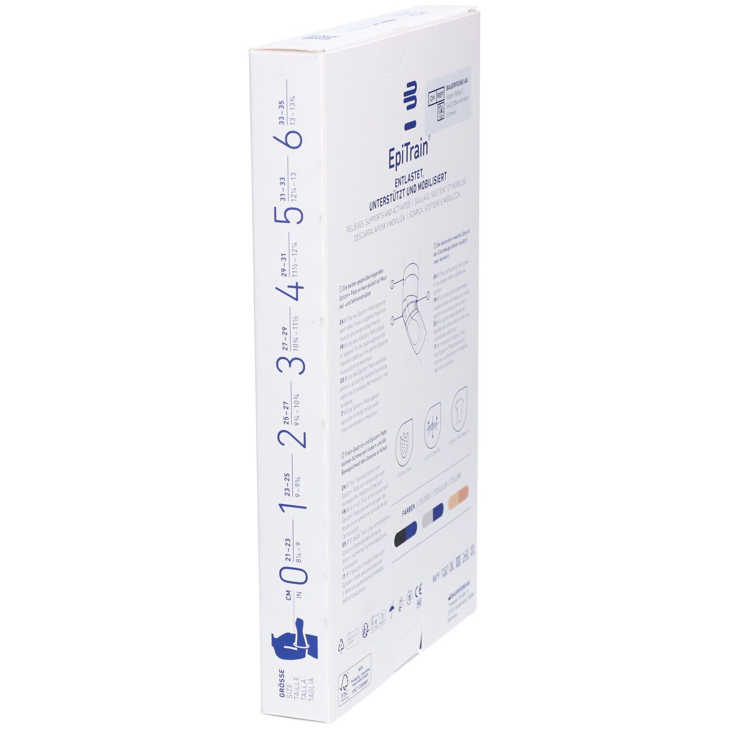 BAUERFEIND® EpiTrain® Orthèse de coude Taille 3 Beige