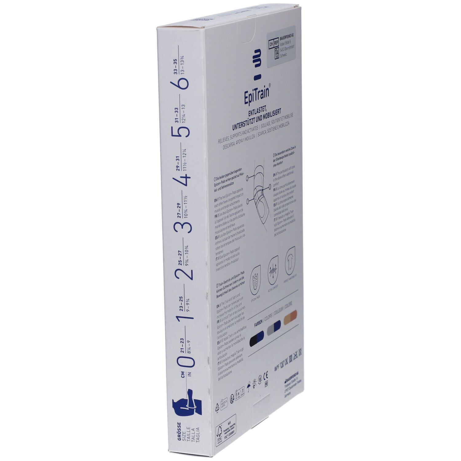 BAUERFEIND® EpiTrain® Orthèse de coude Taille 0 Titan