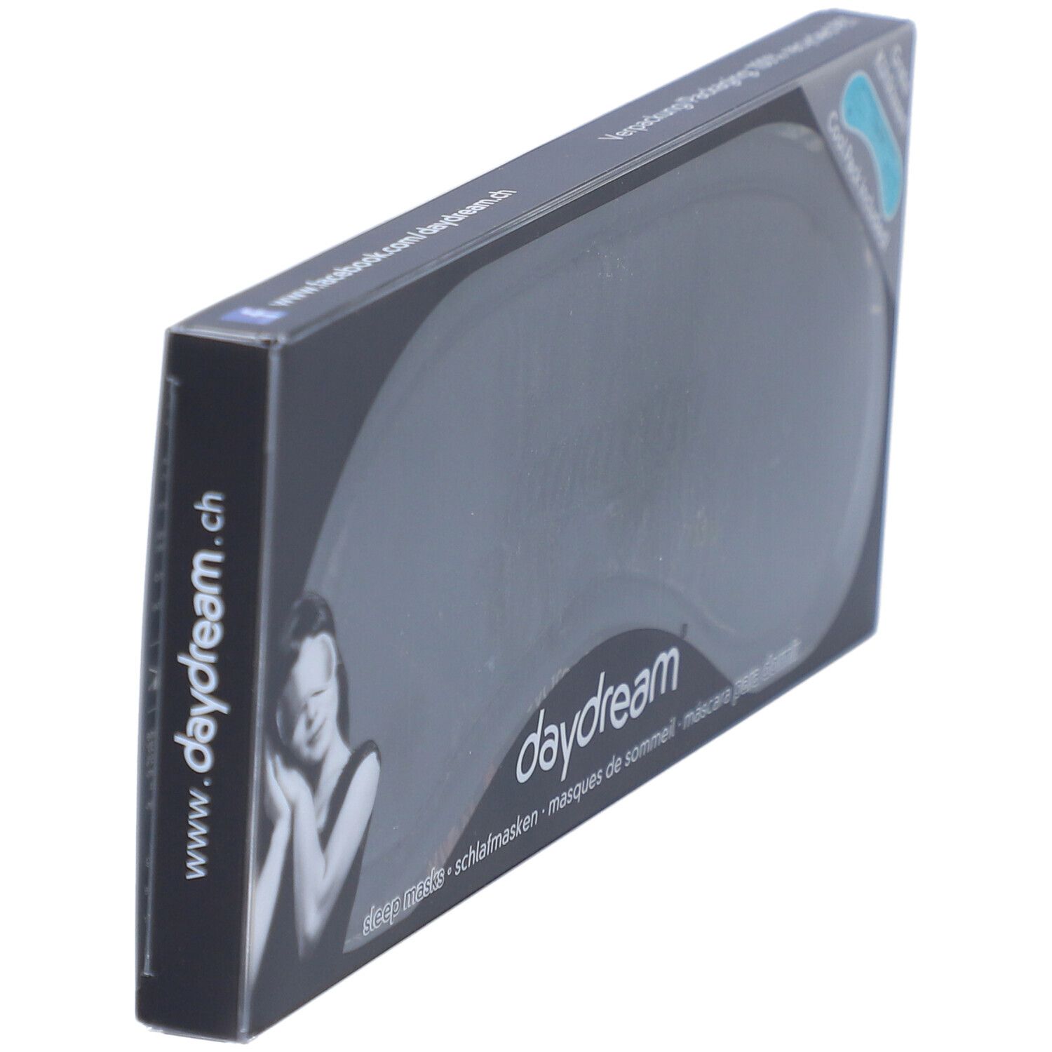 daydream® masque de sommeil avec coussin réfrigérant - masque oculaire opaque