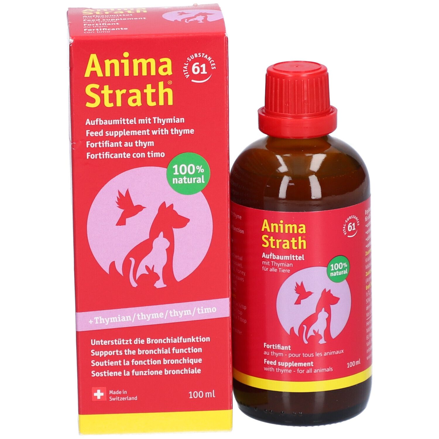 Anima Strath Fortifiant au thym pour tous les animaux