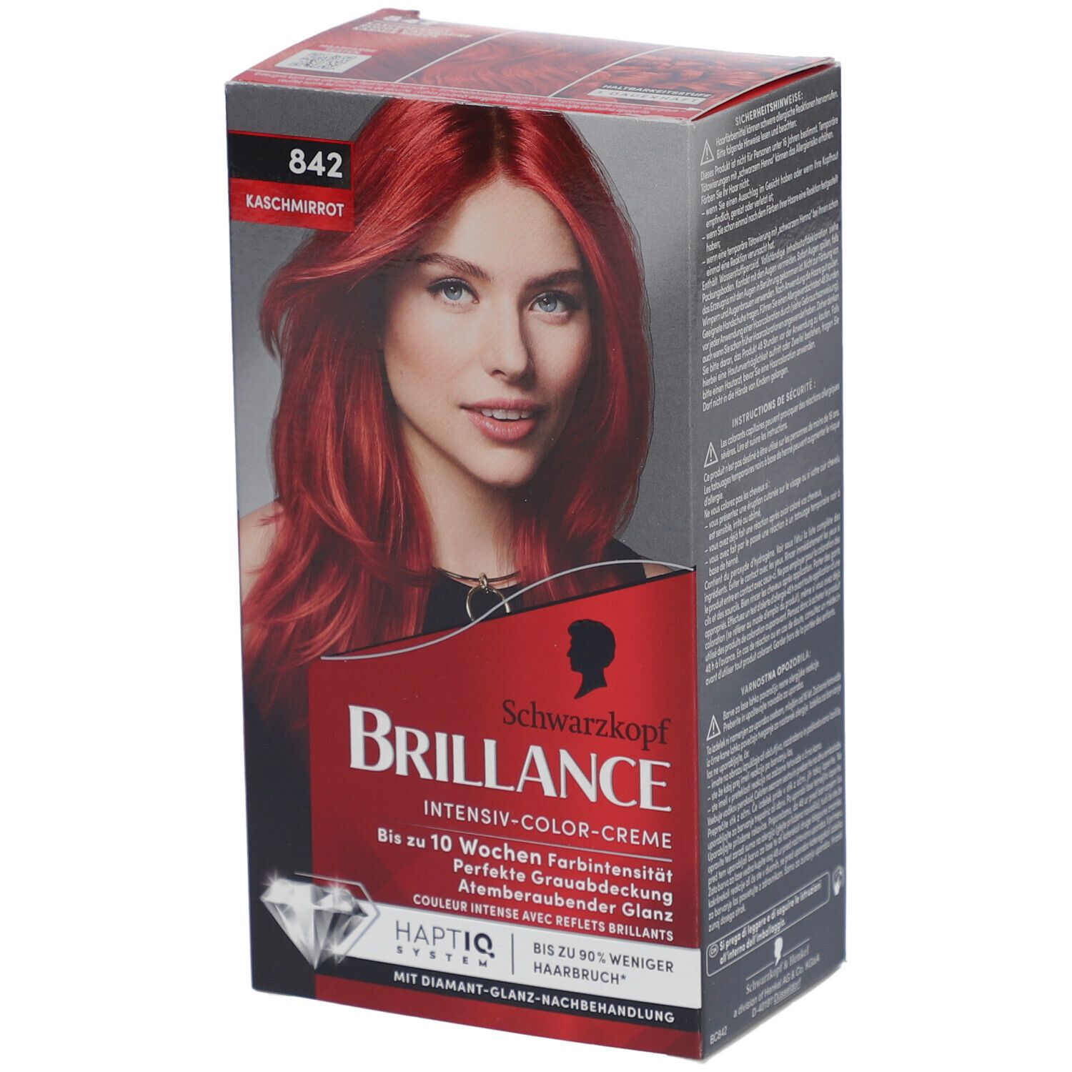 SCHWARZKOPF Brillance Teinture capillaire 848 Rouge Cachemire