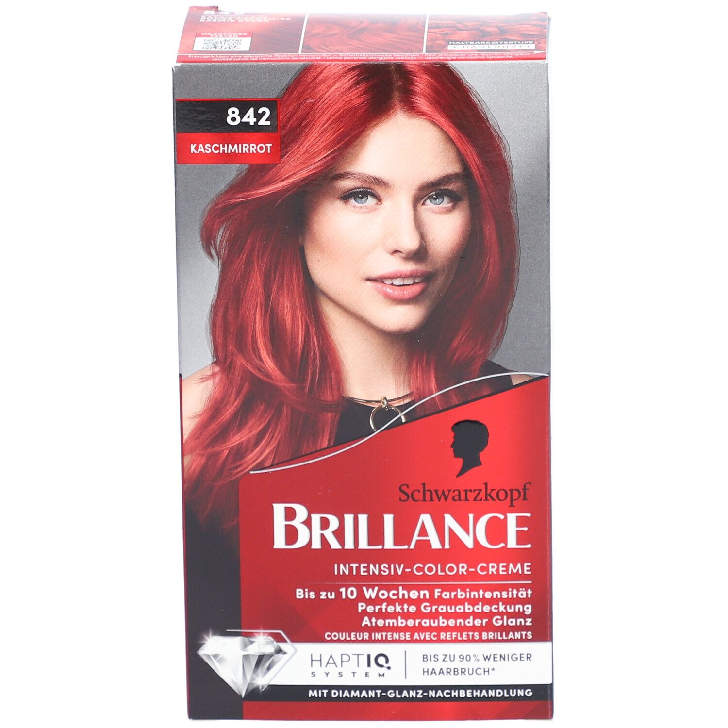 SCHWARZKOPF Brillance Teinture capillaire 848 Rouge Cachemire