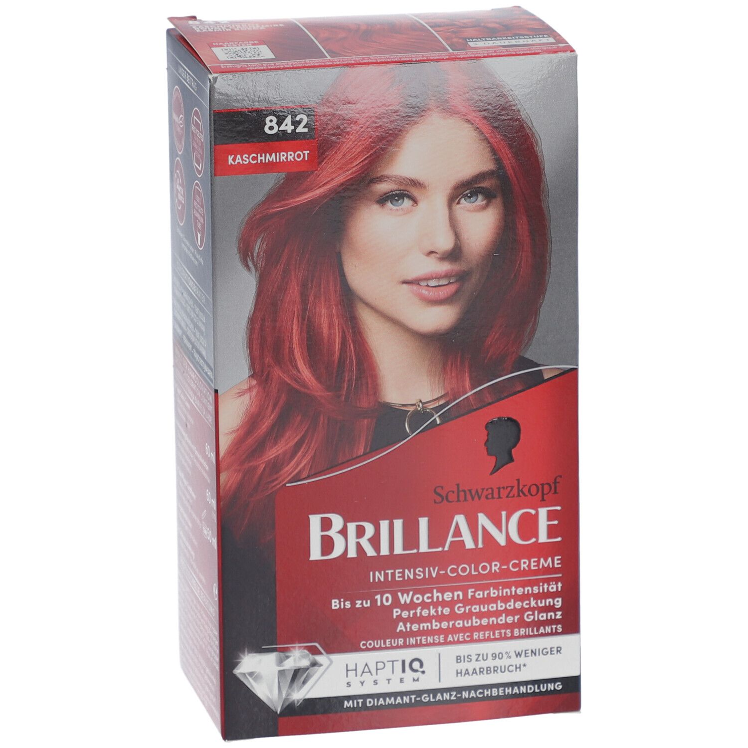 SCHWARZKOPF Brillance Teinture capillaire 848 Rouge Cachemire