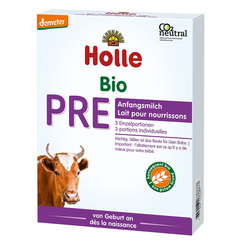 HOLLE Lait pour nourrissons PRE bio